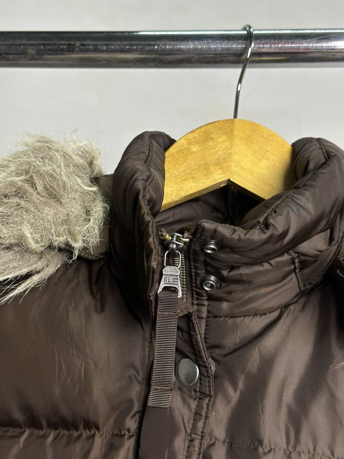Polo Ralph Lauren Polo Ralph Lauren Fur Puffer Sleeveless Jacket Size US S / EU 44-46 / 1 - 7 Thumbnail