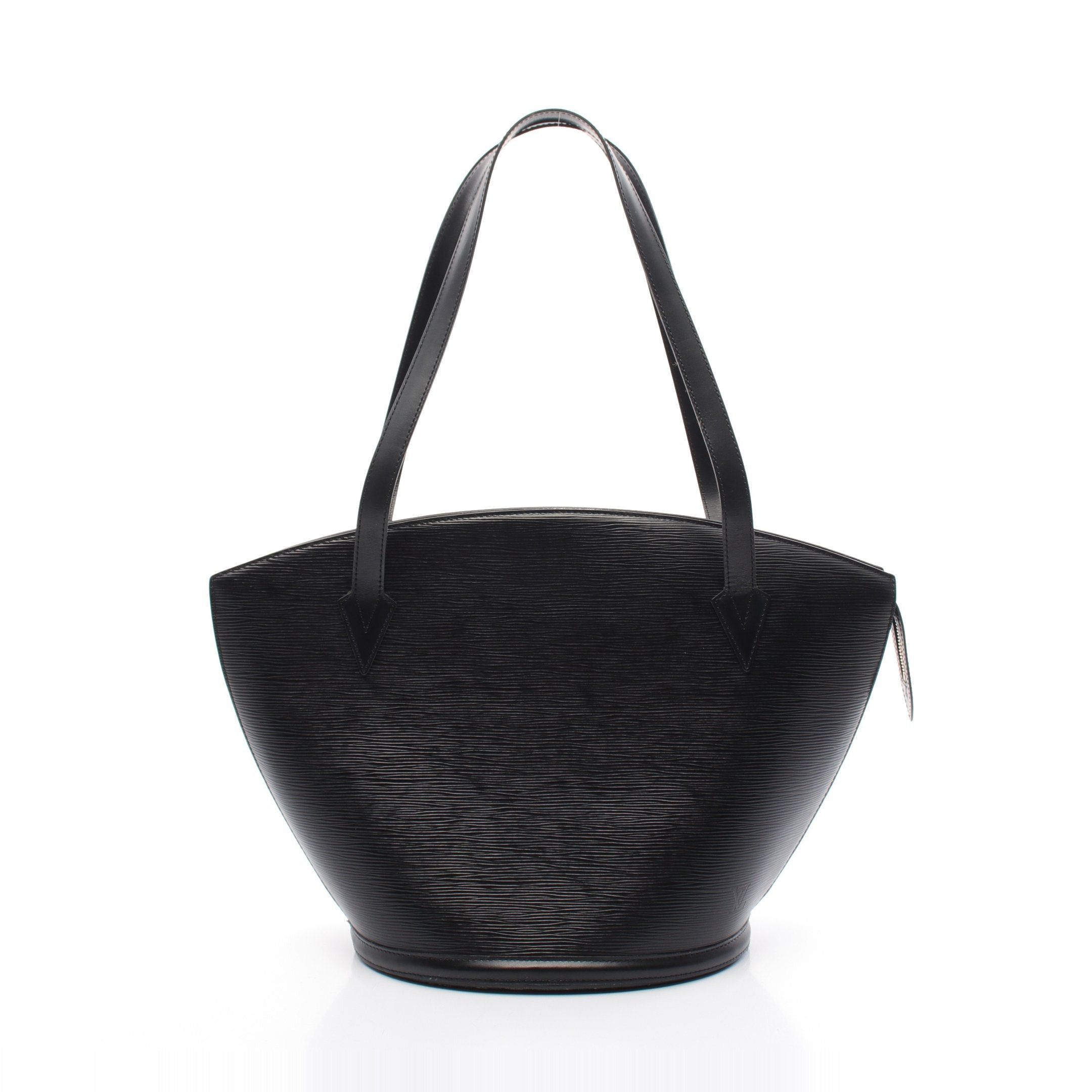 Louis Vuitton Louis Vuitton Saint-Jacques Shopping Epi Noir Shoulder Bag Leather Black Size ONE SIZE - 1 Thumbnail