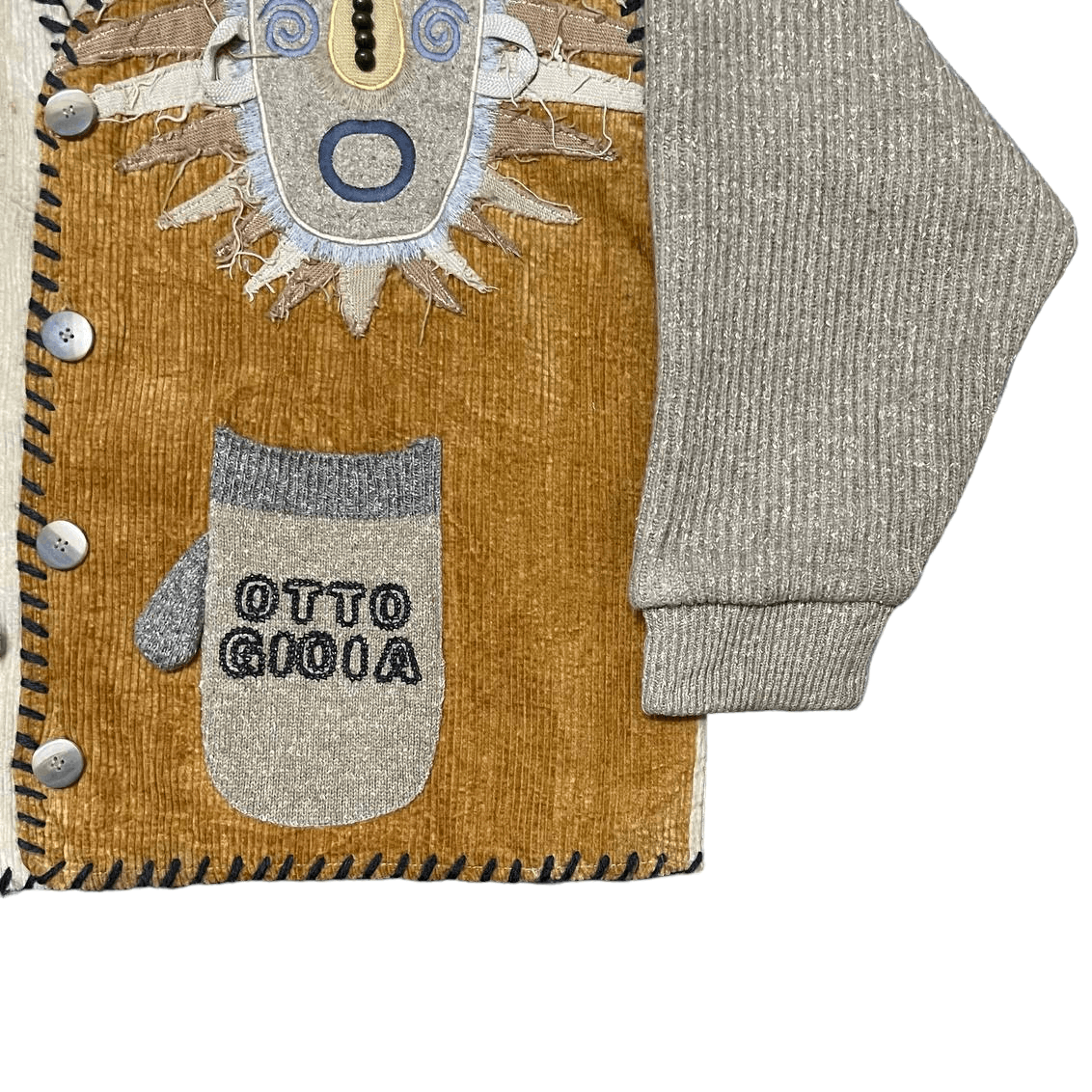 Otto ⭐Rare⭐ Vtg Otto Gioia Cardigan Art Design Inspired Kapital Size US L / EU 52-54 / 3 - 4 Thumbnail