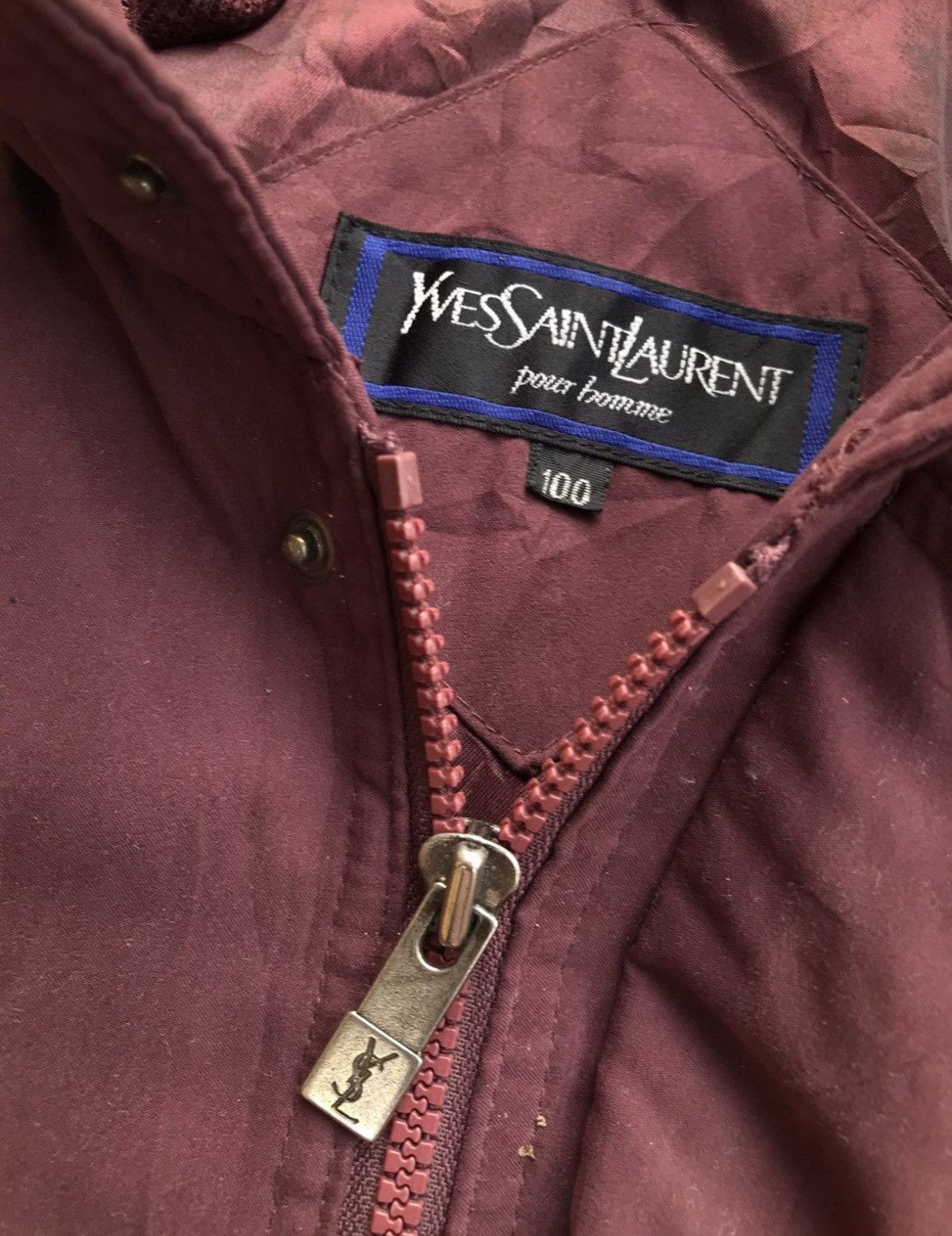 Yves Saint Laurent RARE COLOUR YVES SAINT LAURENT PARKA JACKET x YSL HOODIE Size US XXL / EU 58 / 5 - 6 Thumbnail