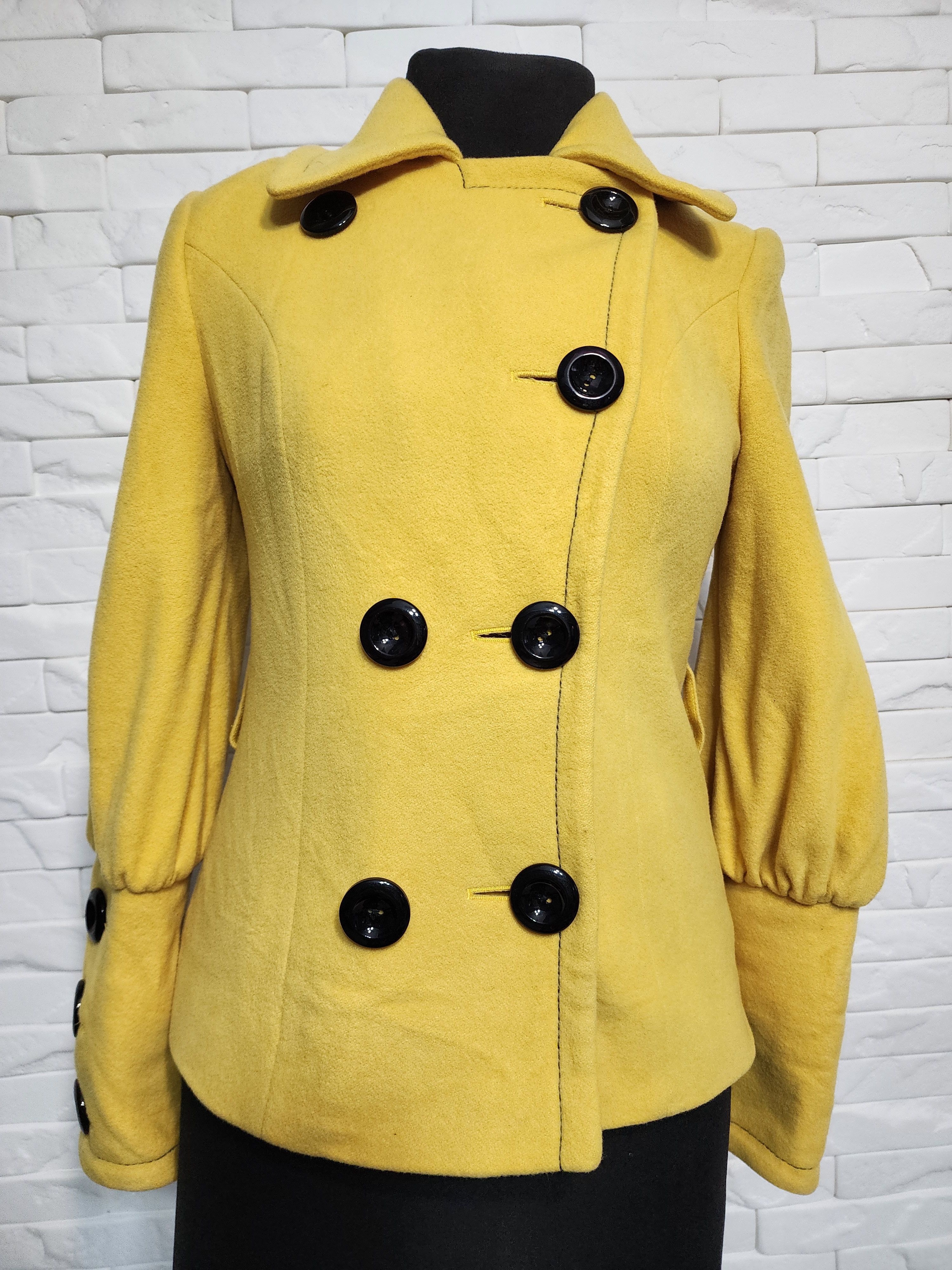Other Yellow Jacket: Plastic Button Details.Size M Size M / US 6-8 / IT 42-44 - 1 Thumbnail