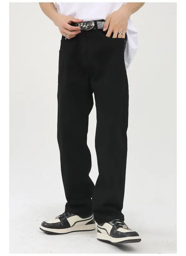 Japanese Brand VIBE Japanese retro trend casual straight jeans Size US 32 / EU 48 - 2 Thumbnail