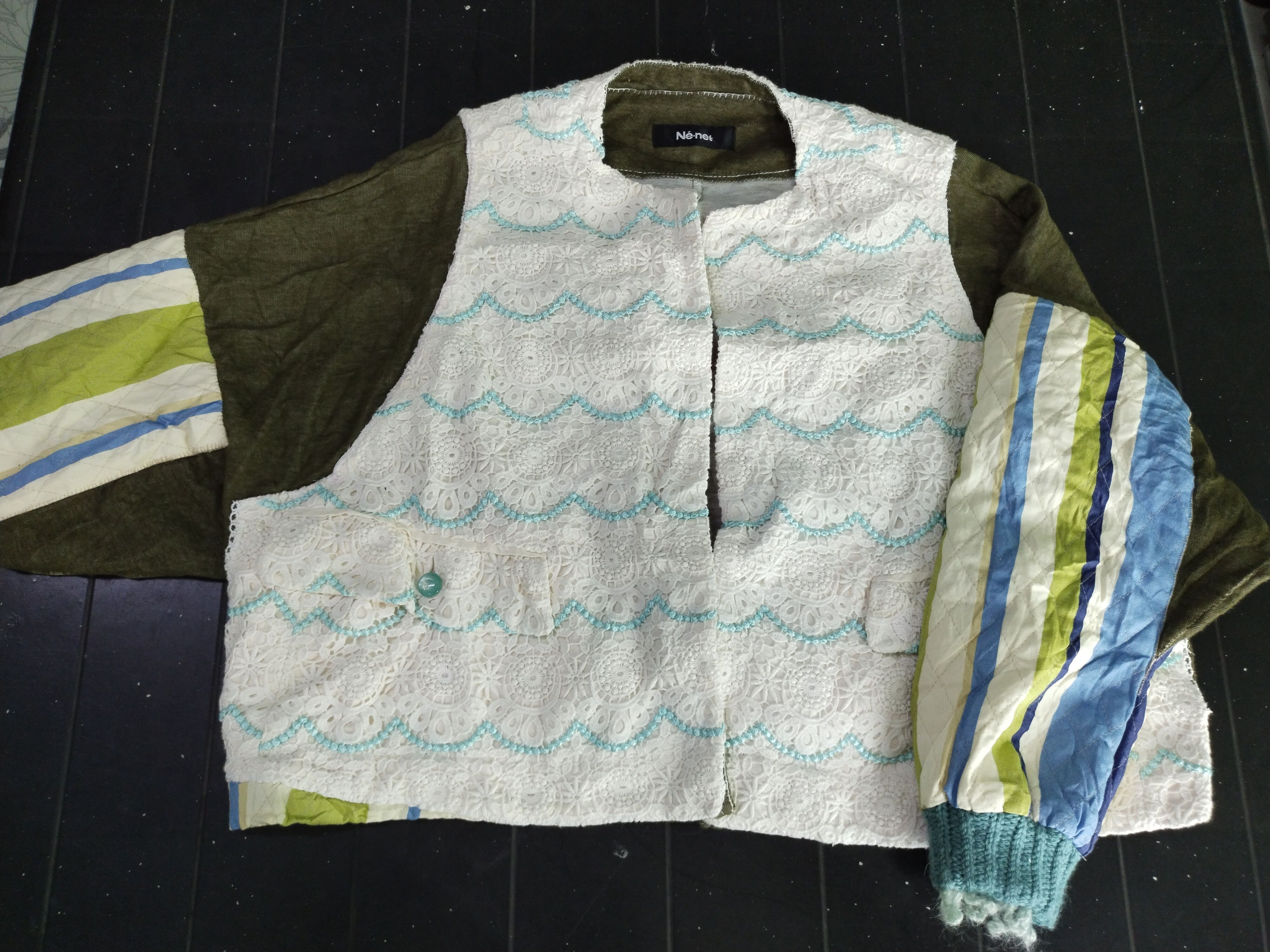 Ne-Net Vintage Ne-Net by Issey Miyake Baggy Quilted Coat Jacket Size M / US 6-8 / IT 42-44 - 9 Thumbnail