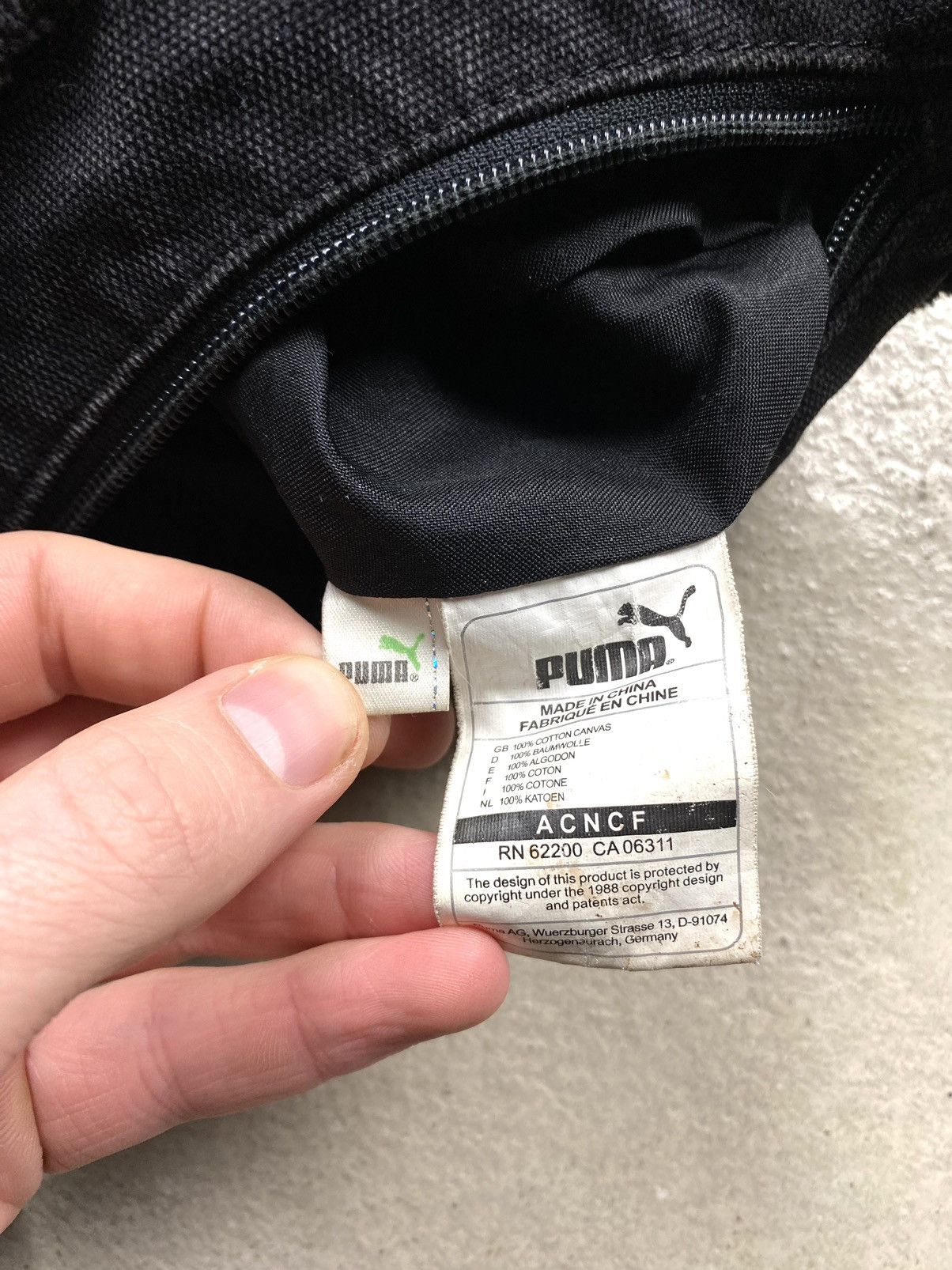 Japanese Brand Vintage Puma Patchwork Japanese Mini Bag Y2K Style Hype Size ONE SIZE - 14 Thumbnail