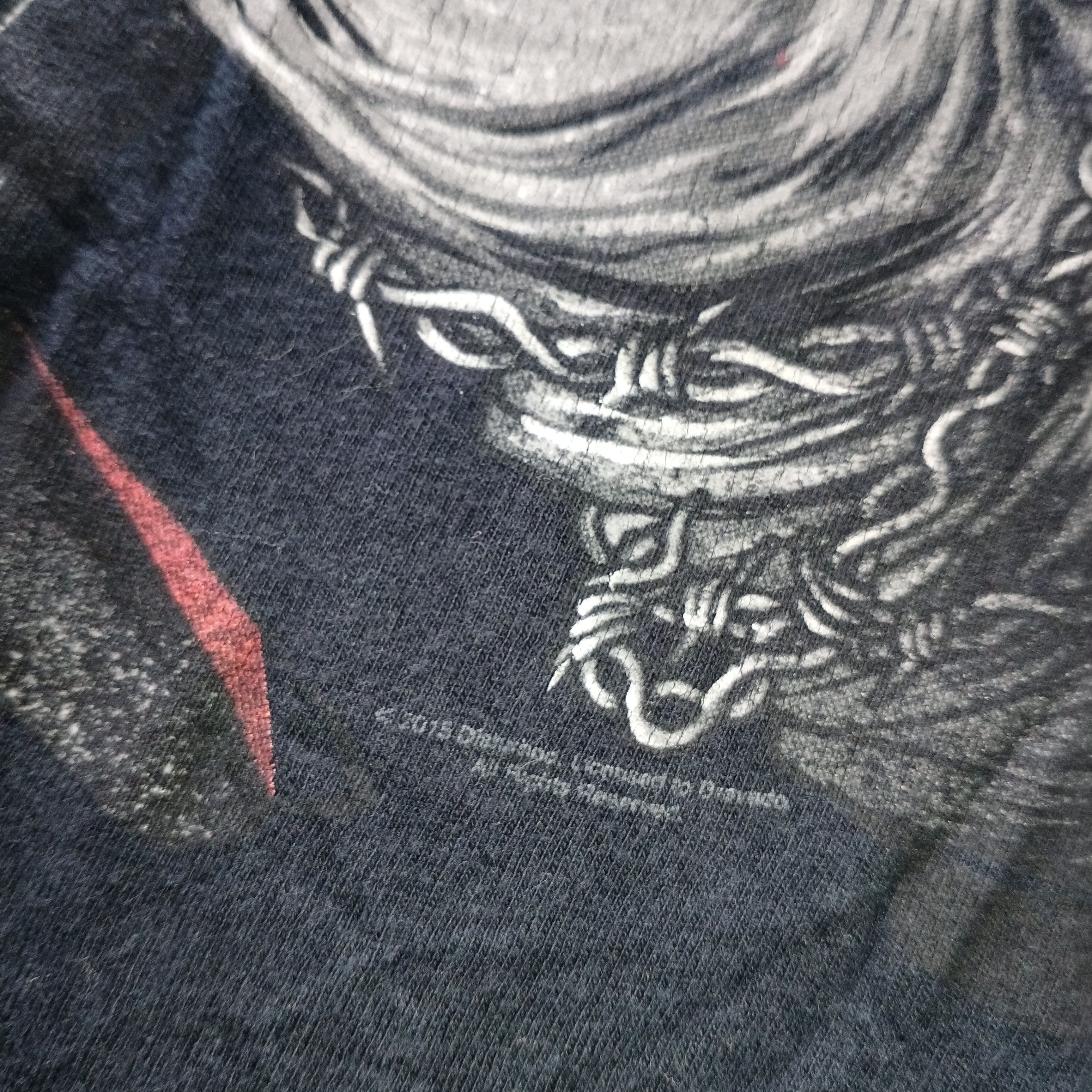 Band Tees Disturbed 2015 heavy metal band t-shirt tour album Size US XXL / EU 58 / 5 - 4 Thumbnail