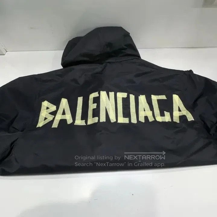Balenciaga Balenciaga SS23 Logo Print Hooded Jacket. Size US XS / EU 42 / 0 - 9 Thumbnail