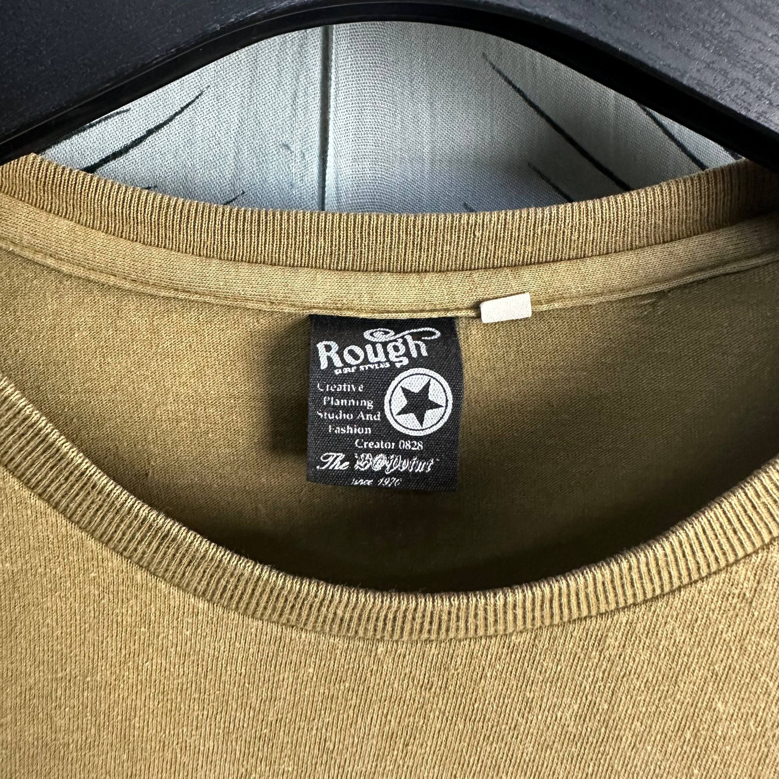 Vintage USAF Army Military Rough Japanese Brand T-Shirt Size US L / EU 52-54 / 3 - 3 Thumbnail