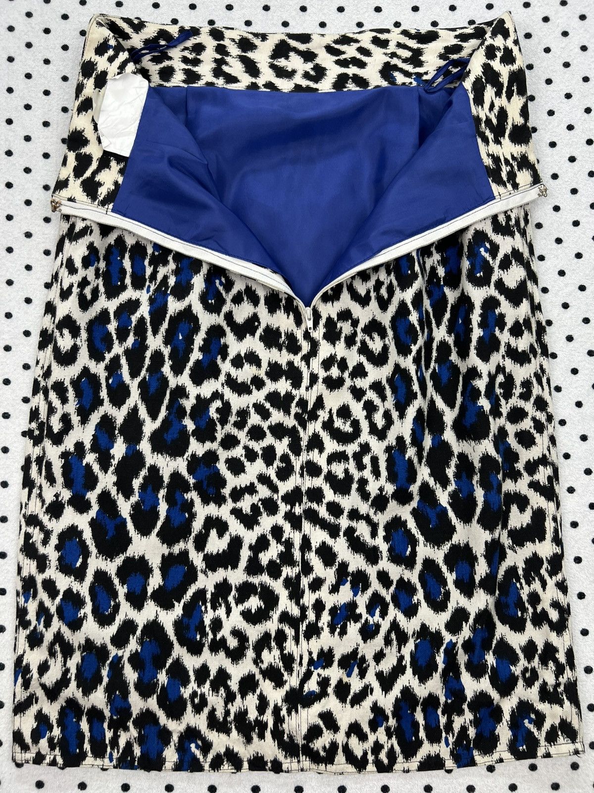 Jean-Louis Scherrer Vintage Jean-Louis Scherrer Leopard Skirt Size 28" / US 6 / IT 42 - 5 Thumbnail