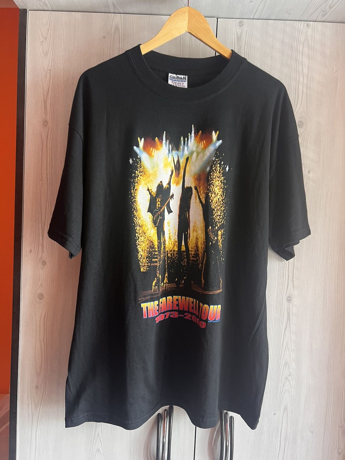 Band Tees × KISS Vintage Kiss The Farewell Tour 2000s American Metal Band Size US XL / EU 56 / 4 - 1 Thumbnail