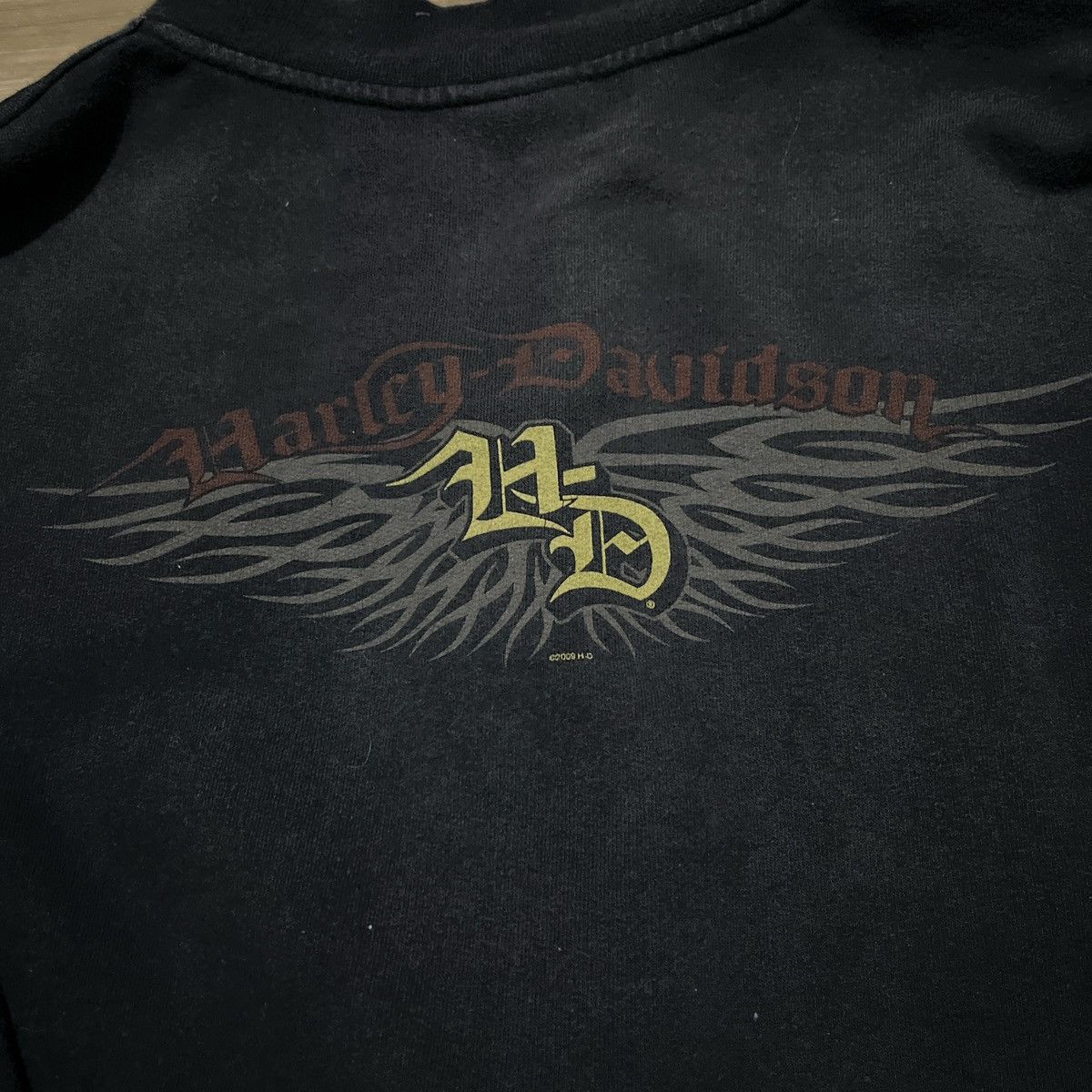 Harley Davidson × Vintage vintage y2k harley davidson zip up sweater Size US XL / EU 56 / 4 - 3 Thumbnail