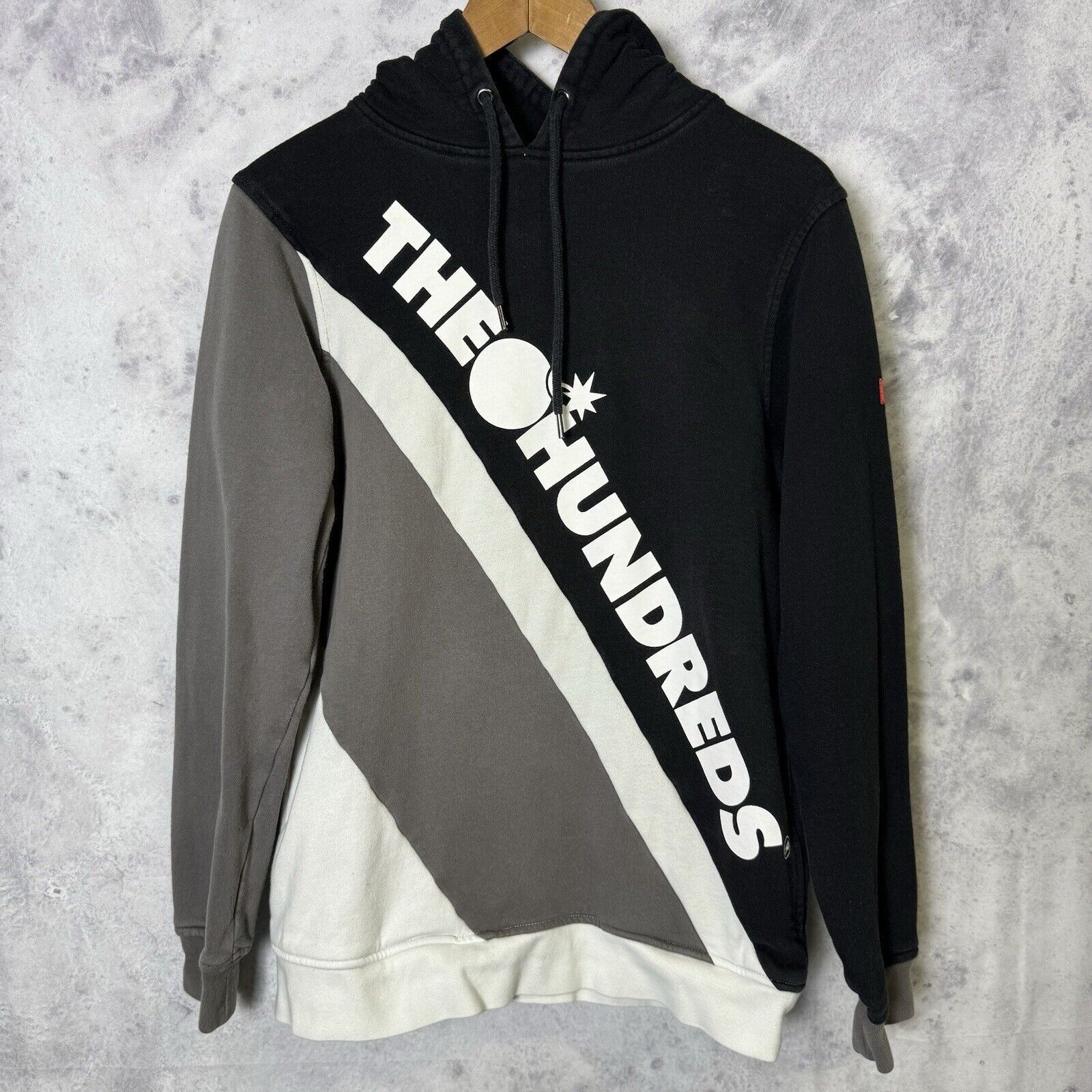 The Hundreds The Hundreds Hoodie Mens Small Gray Black Y2K Sweatshirt Size US S / EU 44-46 / 1 - 1 Thumbnail