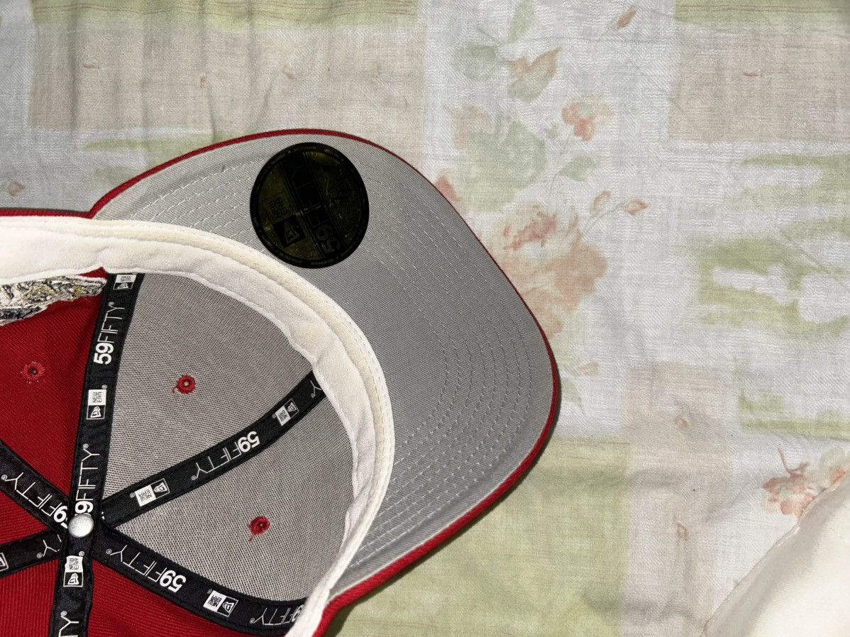 Hat Club × MyFitteds × New Era Cleveland Indians Chief Wahoo 7 1/8 Red Size ONE SIZE - 6 Thumbnail
