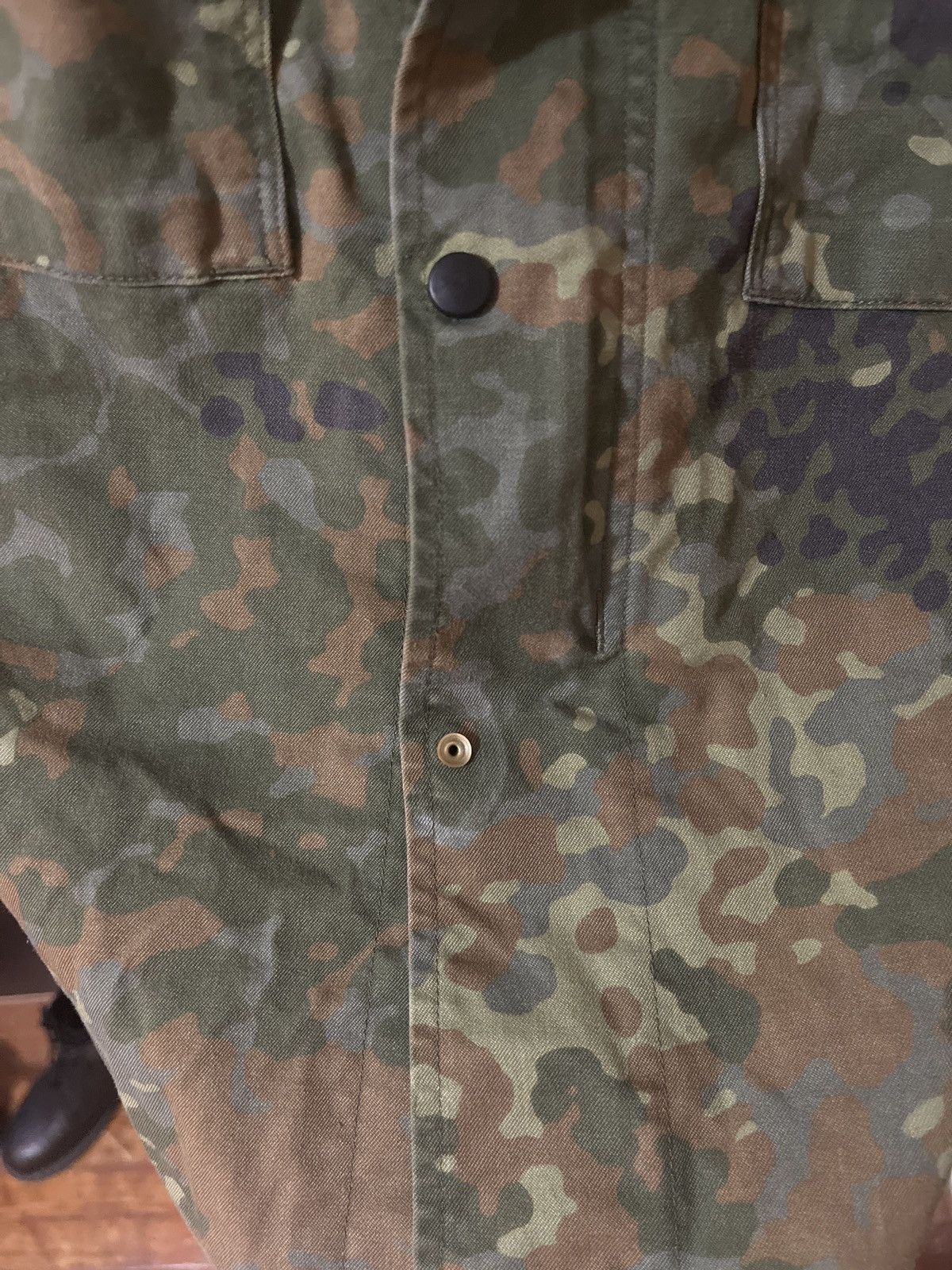 Other German Army Bundeswehr Flecktarn Zipper Shirt Size US M / EU 48-50 / 2 - 6 Thumbnail