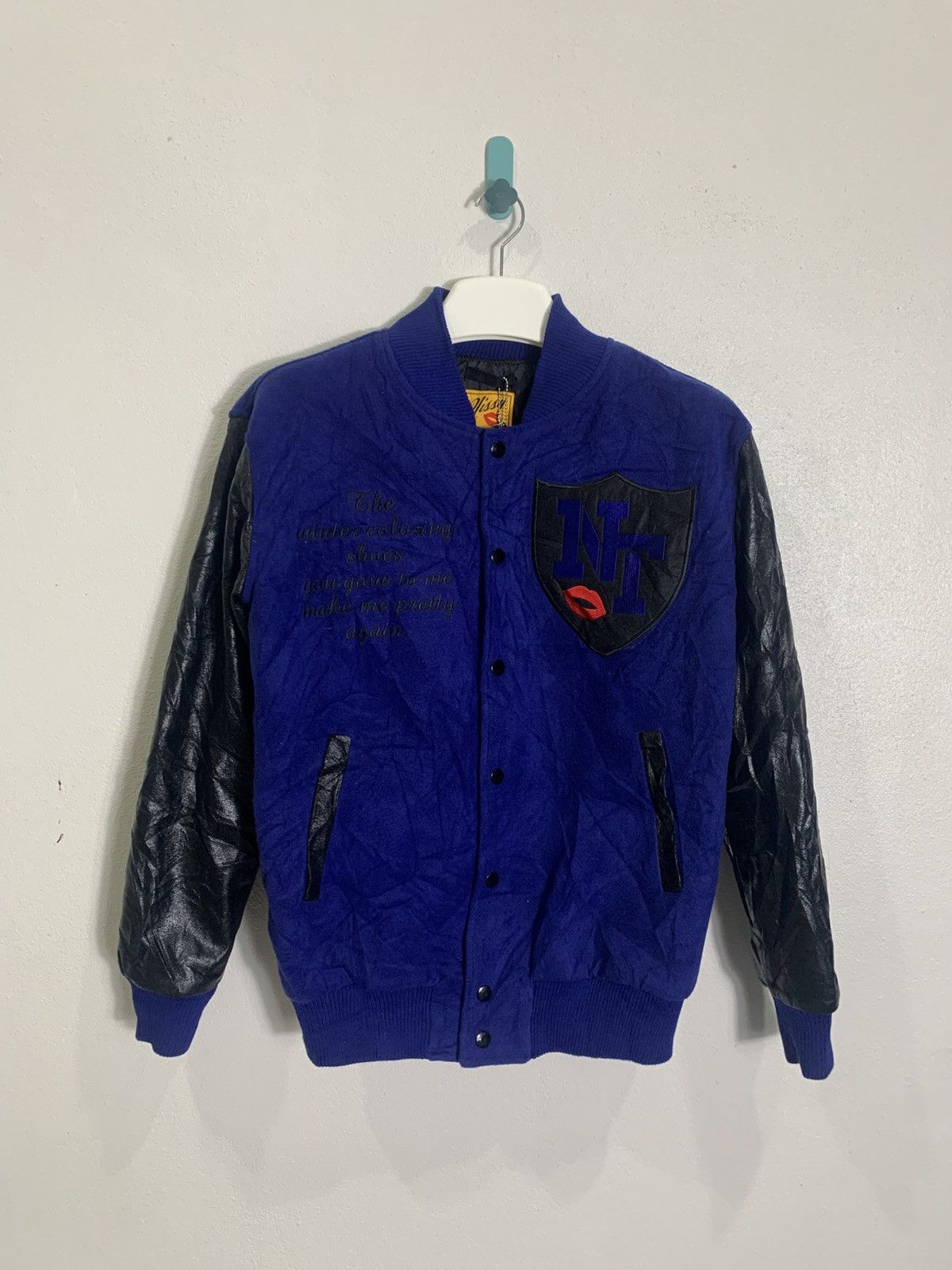 Japanese Brand TAKAHIRO NISHIJIMA Varsity Jacket Size US M / EU 48-50 / 2 - 2 Thumbnail