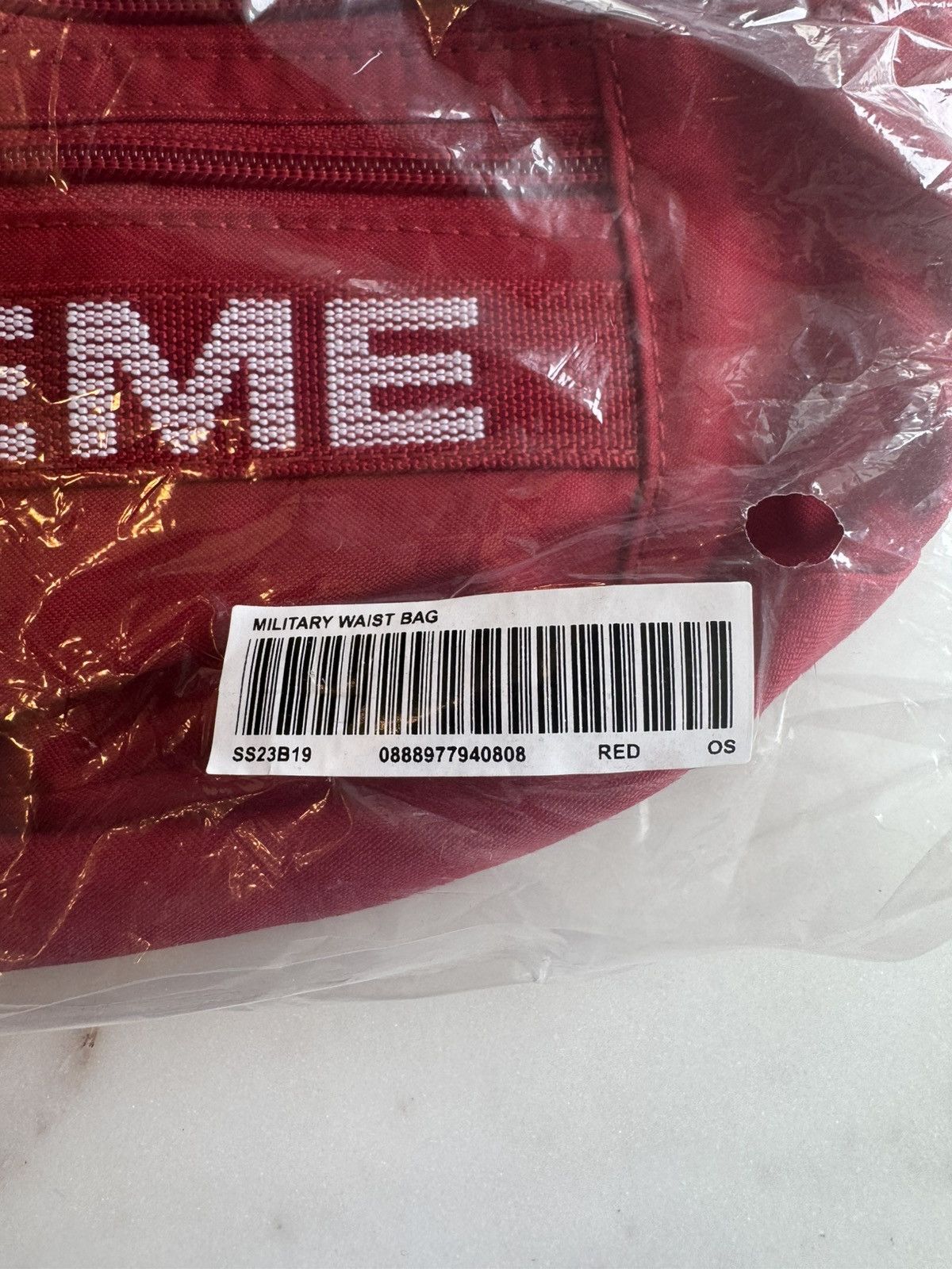 Supreme Supreme Military Waist Bag Red Size ONE SIZE - 2 Thumbnail