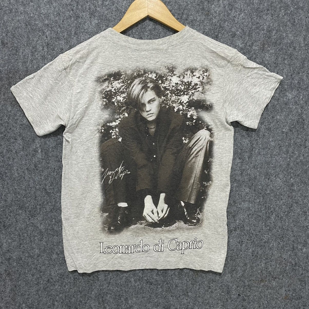 Vintage Vintage 90s Leonardo DiCaprio T-Shirt Size US S / EU 44-46 / 1 - 4 Thumbnail