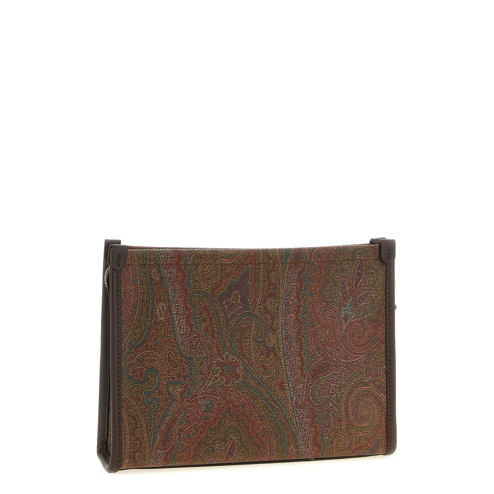 Etro ETRO Arnica Medium Brown Clutch Bag New Size ONE SIZE - 2 Thumbnail