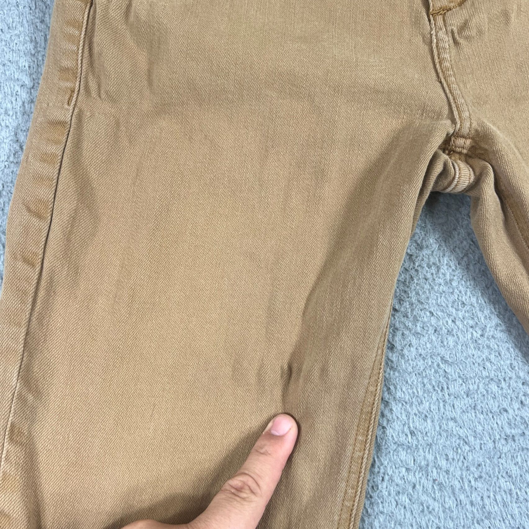 Marine Layer VINTAGE Marine Layer Men's Chino Pants 33x30 Flat Front Cotton Spandex Brown Casual Size US 33 - 2 Thumbnail