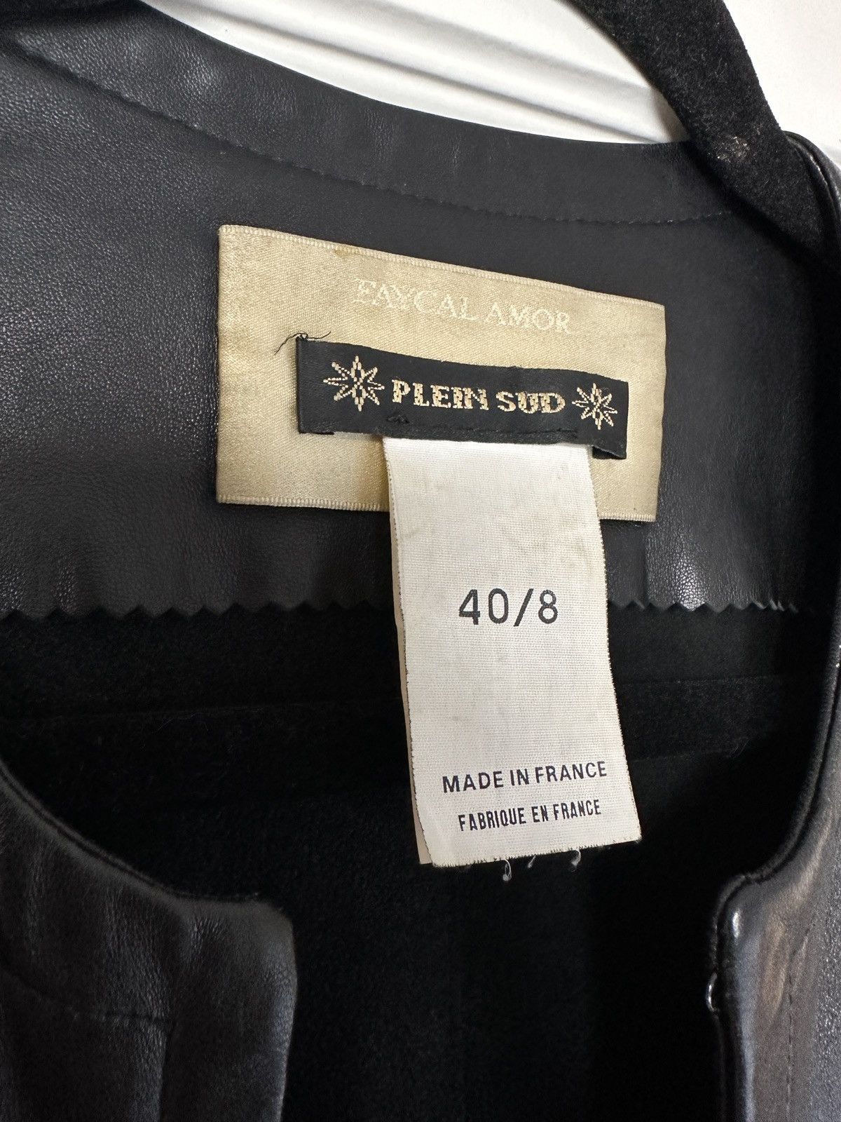 plein sud Vintage Plein Sud - Leather Jacket Size M / US 6-8 / IT 42-44 - 7 Thumbnail
