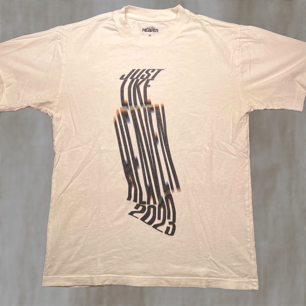 Vintage Just Like Heaven Shirt Mens Medium White 2023 Pasadena Lineup Festival Tee Size US M / EU 48-50 / 2 - 1 Thumbnail