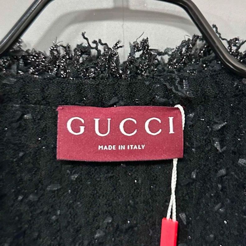 Gucci Gucci 25 new style small fragrance style woven jacket 2502- Size US S / EU 44-46 / 1 - 5 Thumbnail
