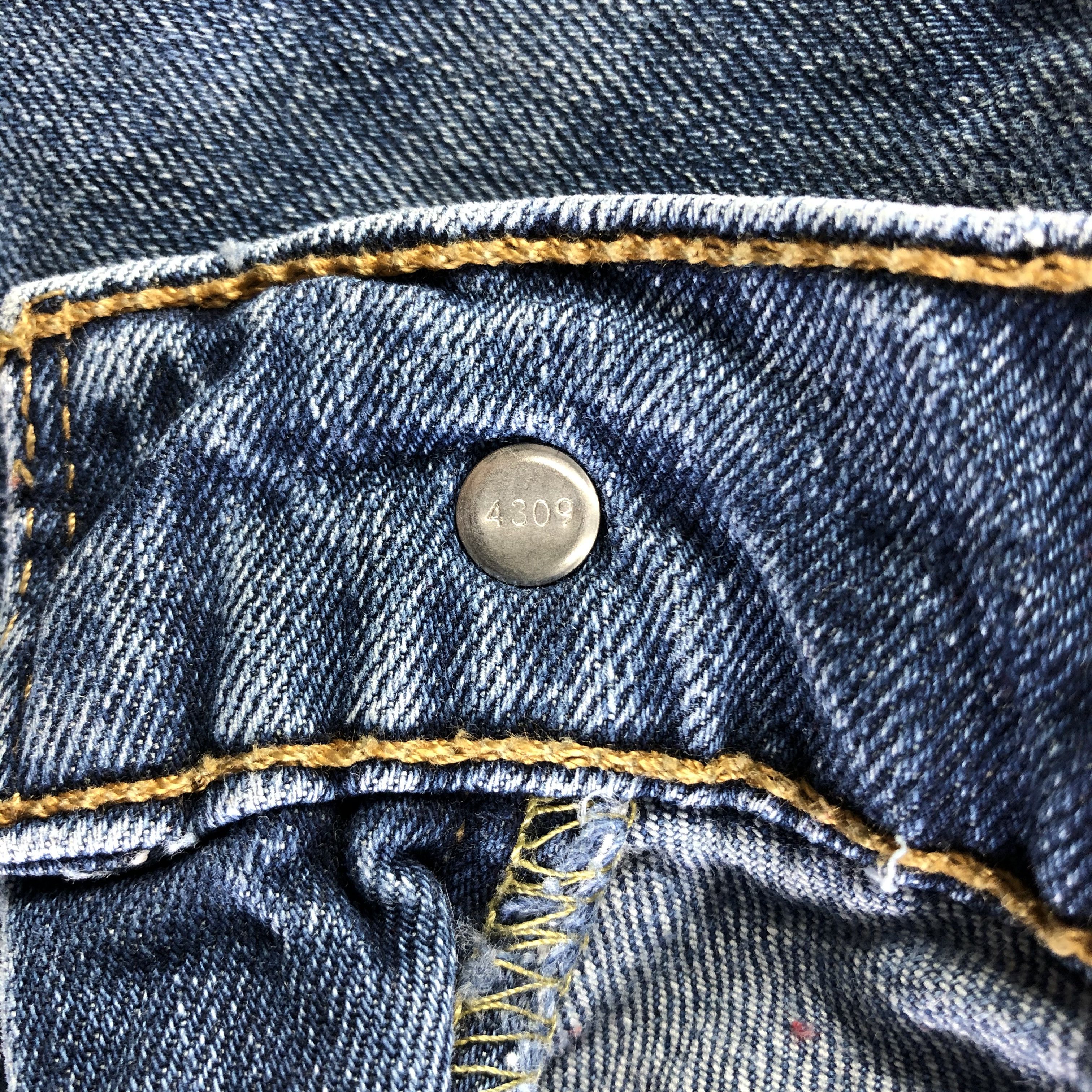 Levi's Vintage Blue Wash Levis 514 Jeans-J4425 Size US 32 / EU 48 - 8 Thumbnail
