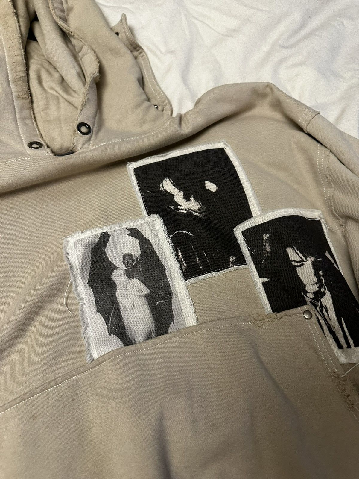 SHINE LUXURY "GUANTANAMO" scarfed zipper hoodie Size US XXL / EU 58 / 5 - 3 Thumbnail