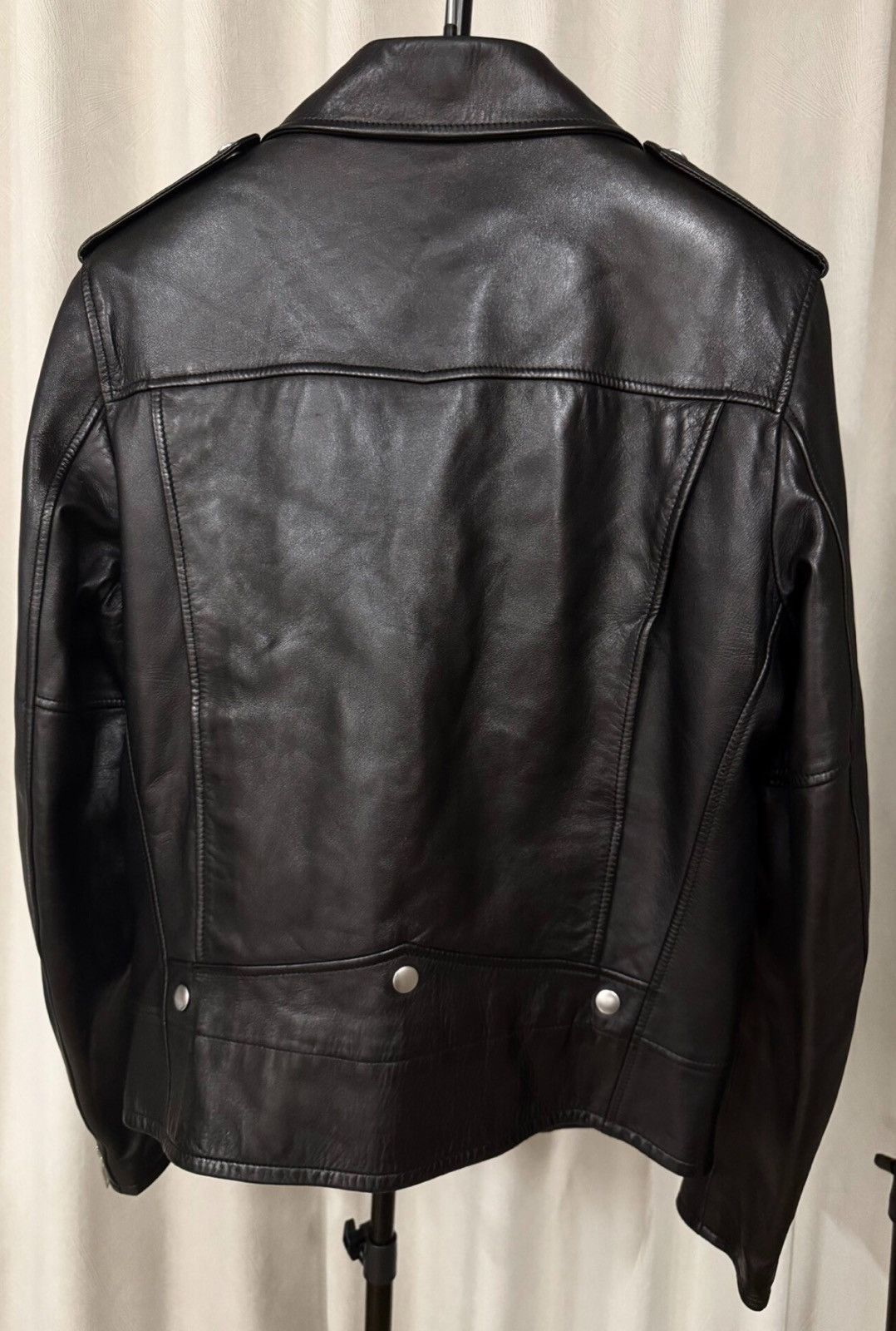 Saint Laurent Paris Saint Laurent SLP 16FW L01 Motorcycle Leather Jacket Slimane Size US M / EU 48-50 / 2 - 3 Thumbnail