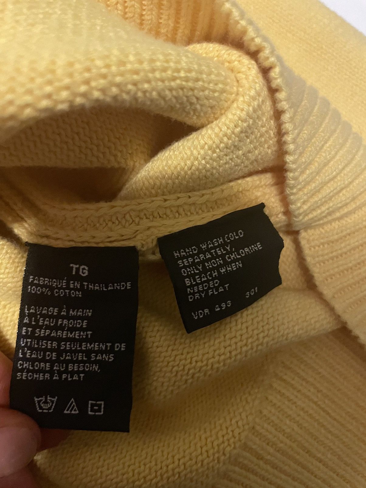Nautica Nautica Yellow Sweater Size US L / EU 52-54 / 3 - 4 Thumbnail