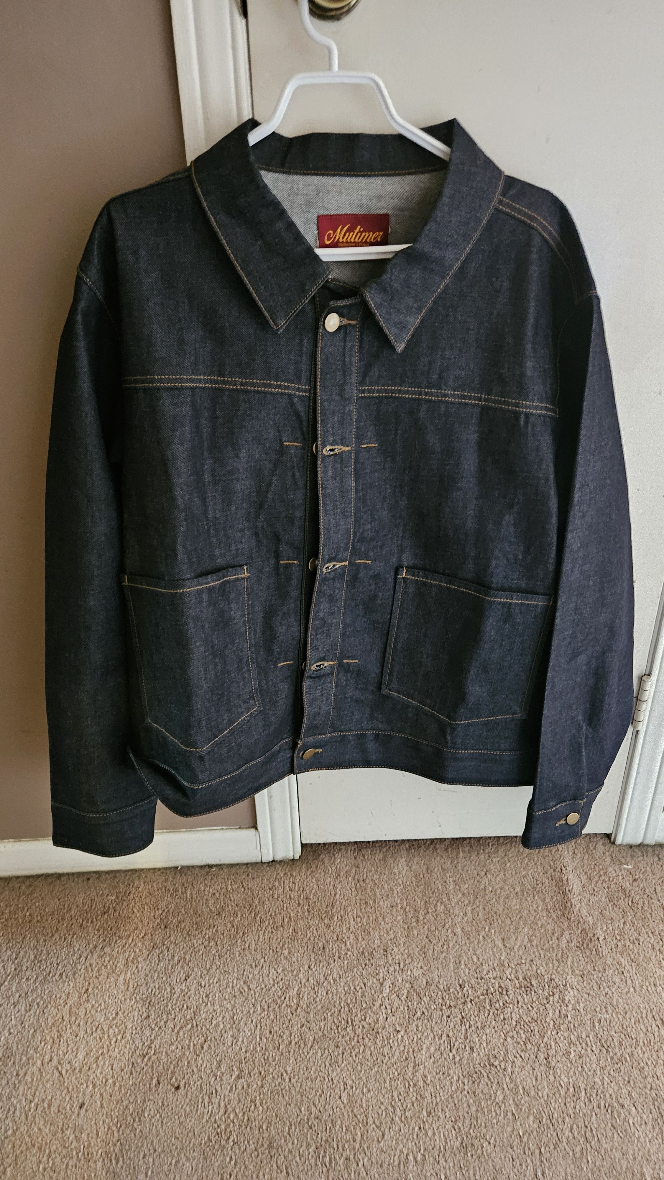 ジャケット・アウター Mutimer RAW DENIM JACKET size S Mutimer RAW DENIM JACKET size S - メルカリ