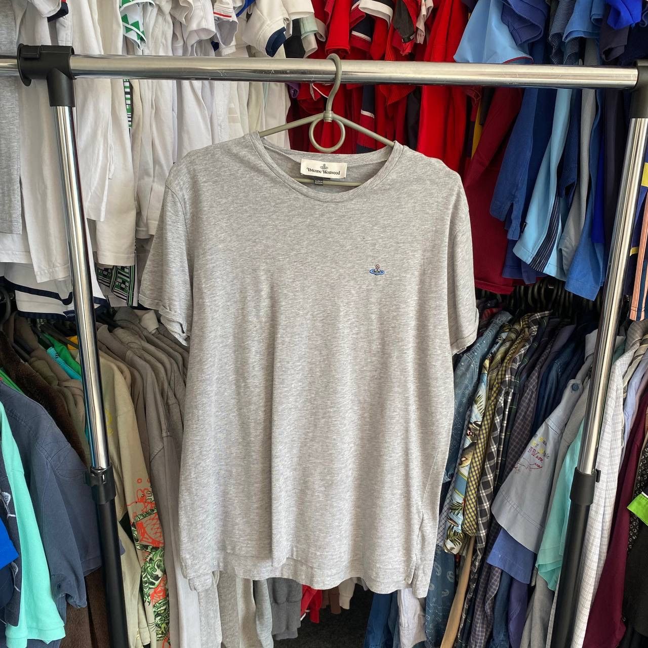 Luxury  Small logo y2k opium tee Menswear