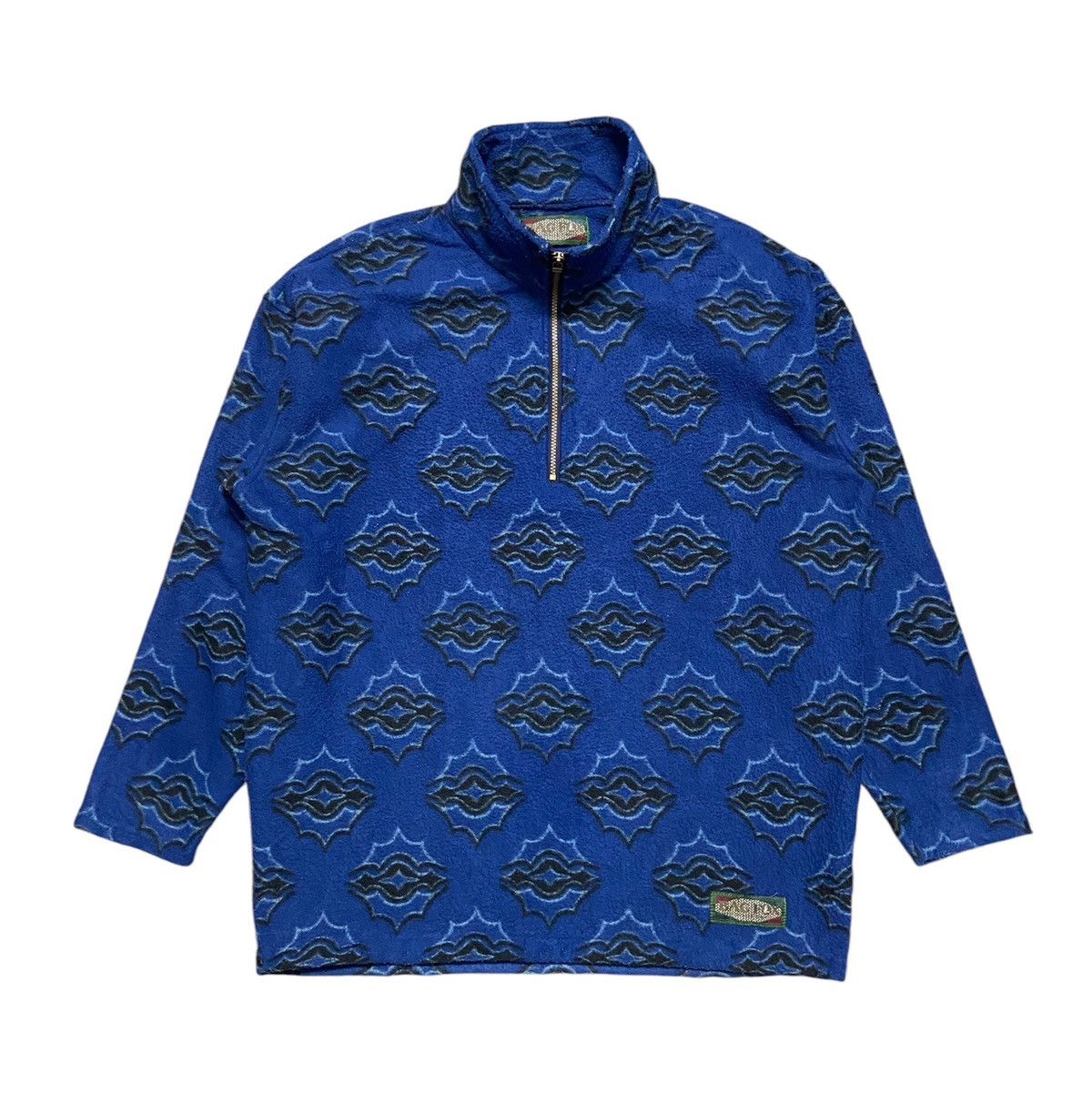 Vintage Vintage Bag Fox Printed Fleece Sweatshirt Size US XL / EU 56 / 4 - 1 Thumbnail