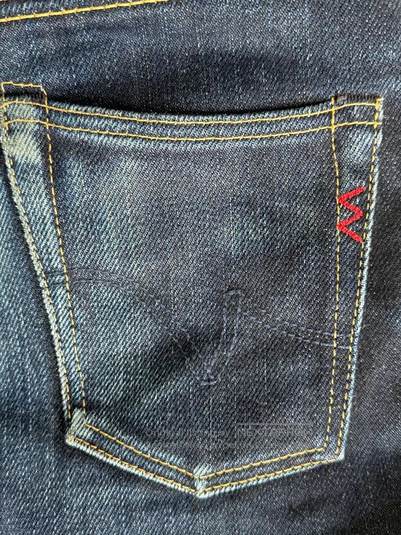 Iron Heart Iron Heart Heavy red-eared primary-colored jeans Size US 32 / EU 48 - 3 Thumbnail