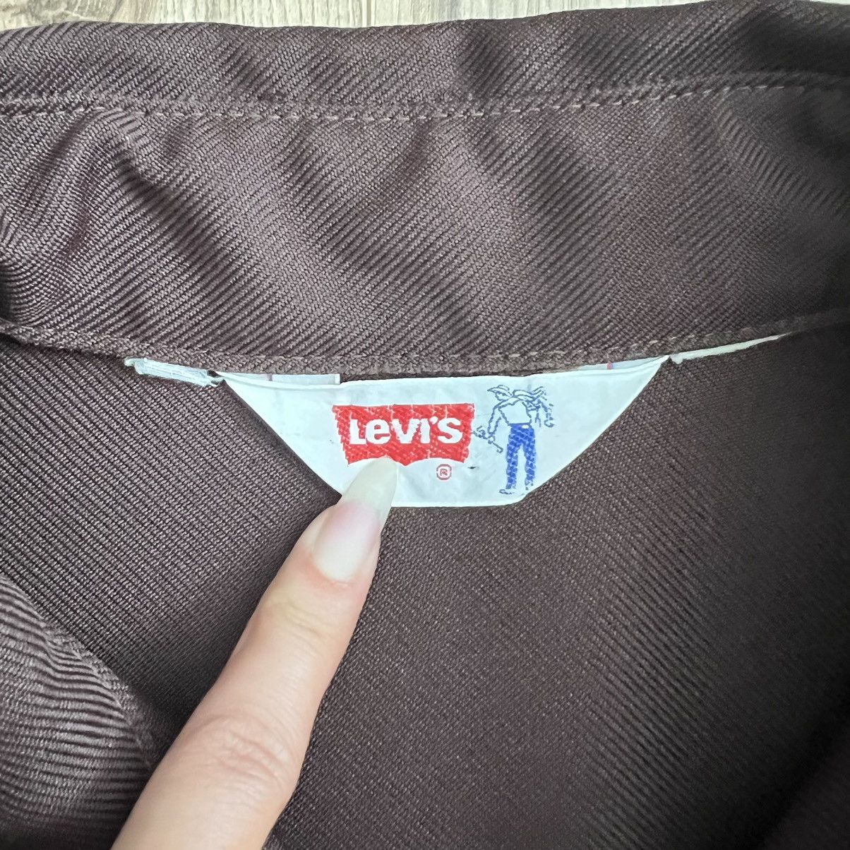 Levi's × Levi's Vintage Clothing Vintage 60s Levi Black Tab shacket Size US L / EU 52-54 / 3 - 4 Thumbnail