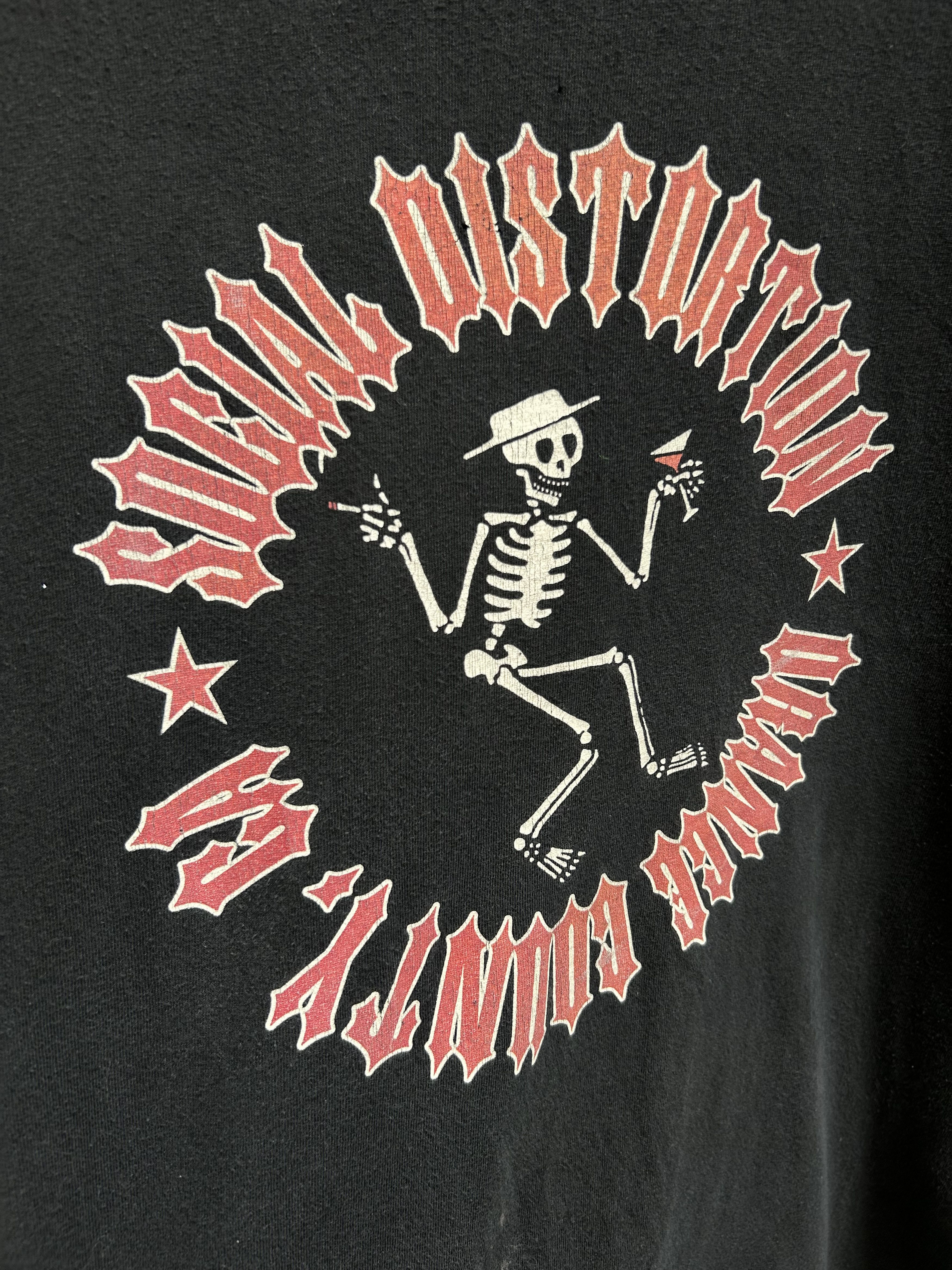Band Tees Vintage 2000s Social Distortion Orange County Band T-Shirt Size US XL / EU 56 / 4 - 5 Thumbnail