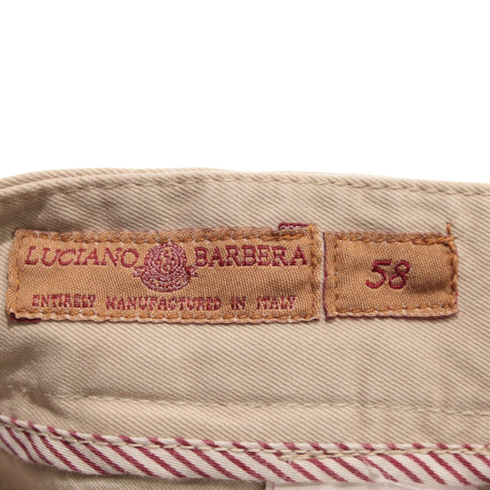 Luciano Barbera Luciano Barbera New with tags Chino Size 42 US In Beige Size US 42 / EU 58 - 7 Thumbnail