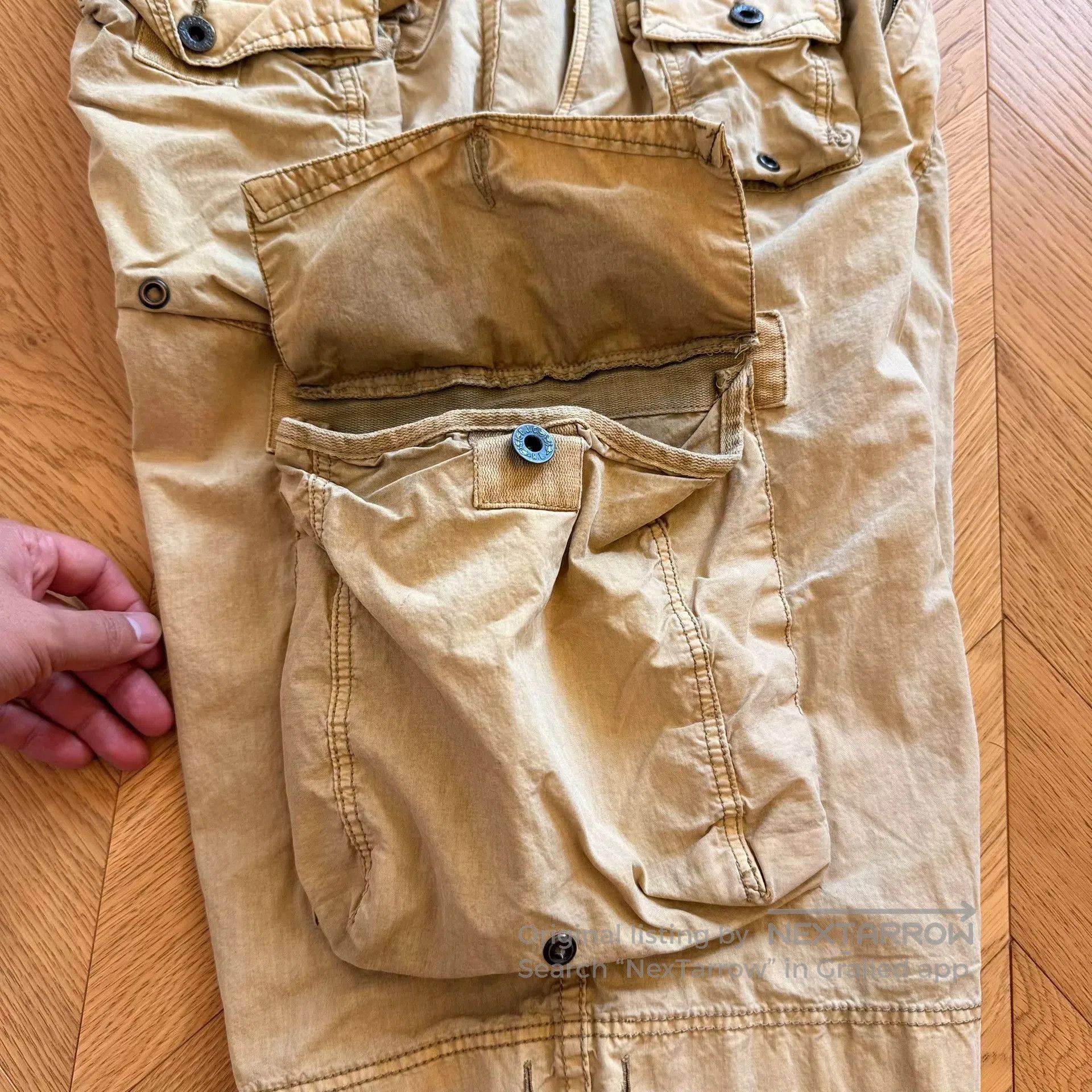 RLX Ralph Lauren Vintage RL Outdoor Cargo Shorts. Size US 30 / EU 46 - 6 Thumbnail
