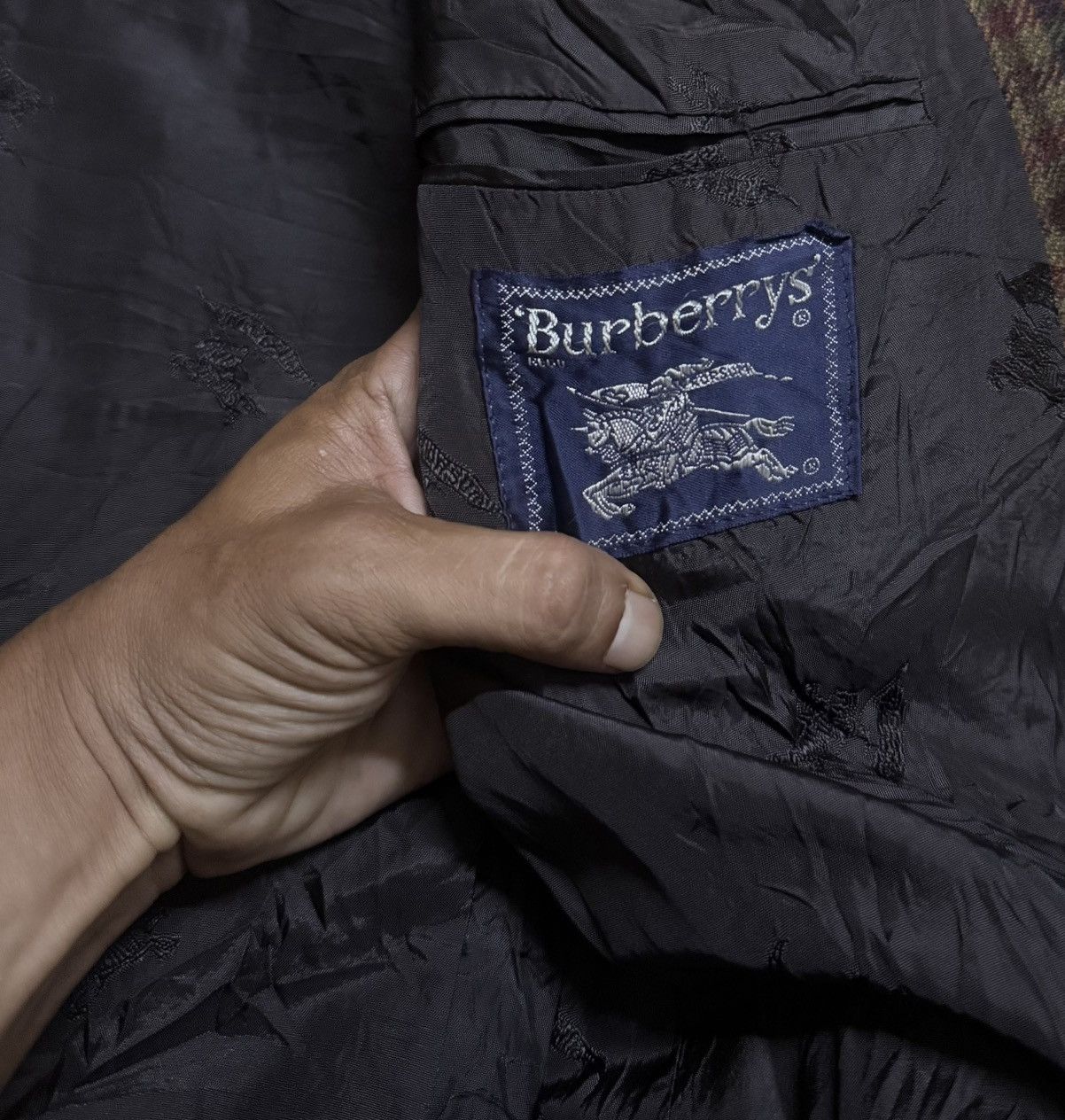Burberry Vintage Blazer burberrys Size 40L - 7 Thumbnail