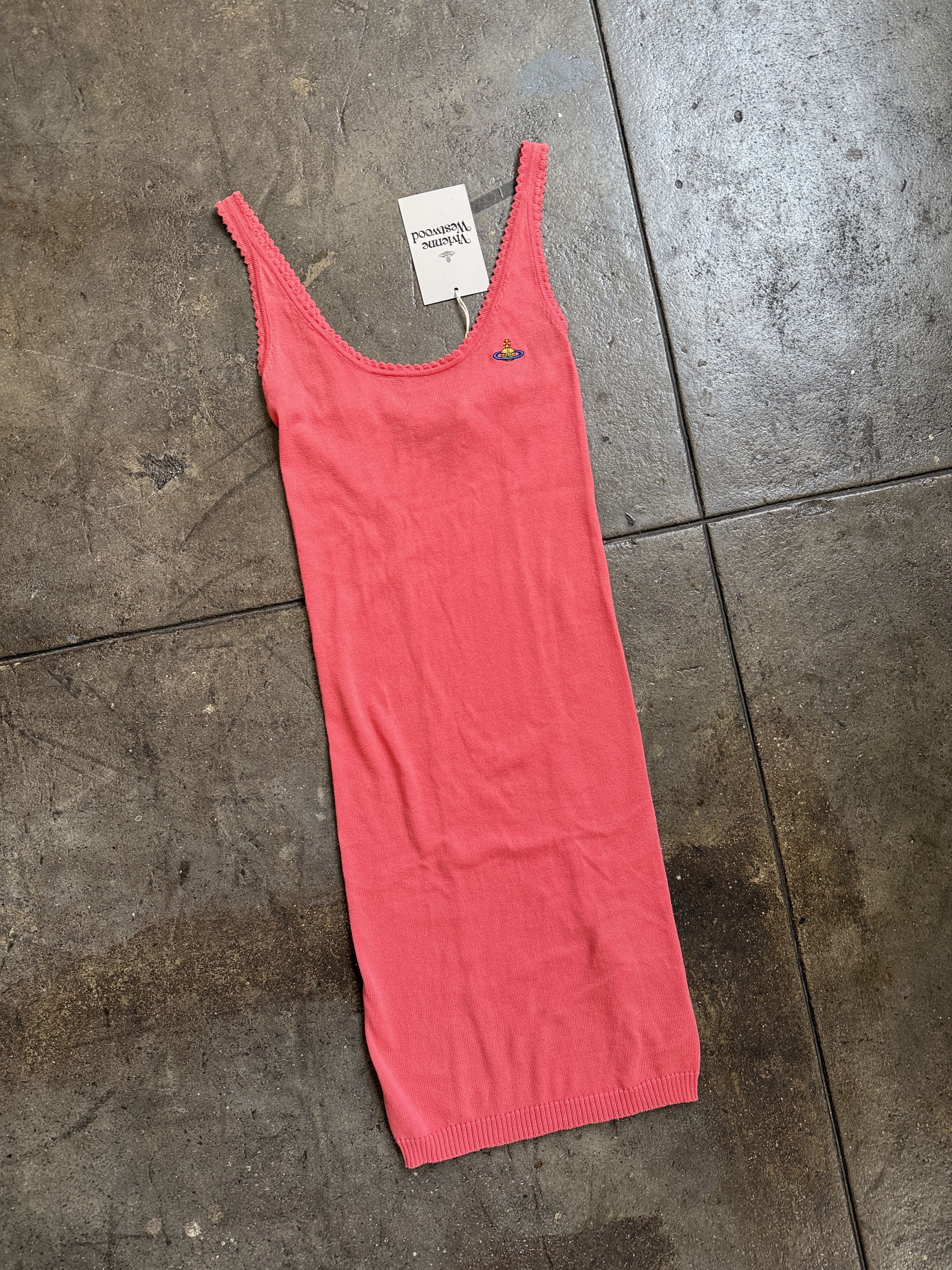 Vivienne Westwood 580$ NWT 2023 Dolce Dress in Hot Pink Size S / US 4 / IT 40 - 2 Thumbnail