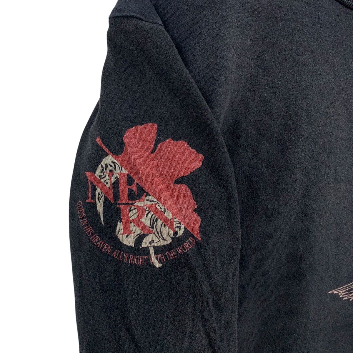 Vintage NERV EVANGELION Sukajan Overprint Embroidered Tshirt Size US L / EU 52-54 / 3 - 4 Thumbnail