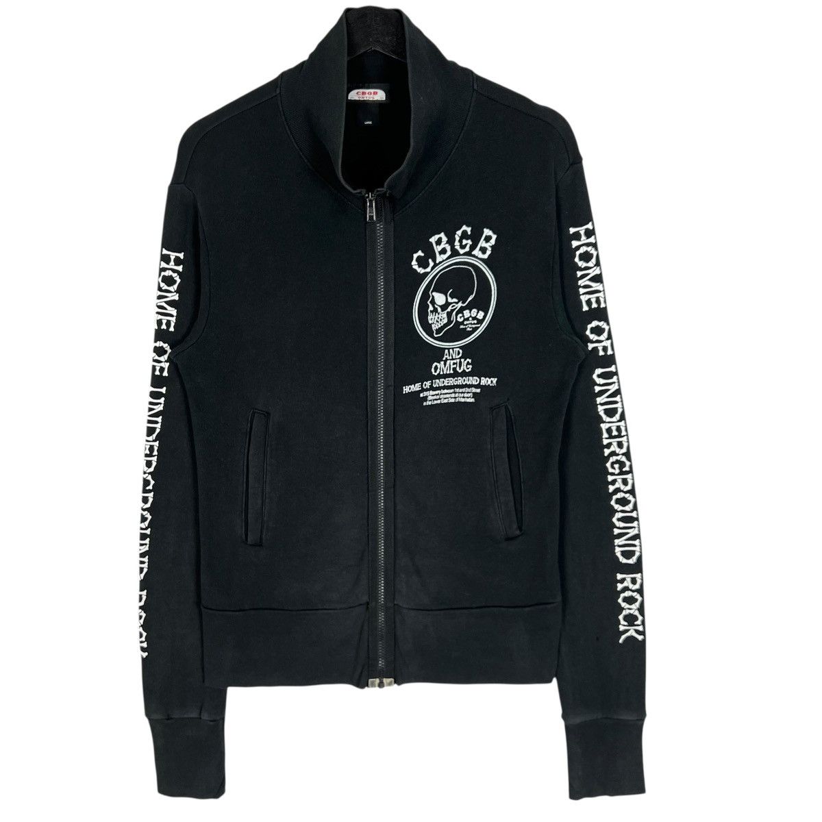 Vintage Vintage CBGB Zipper Jacket Size US S / EU 44-46 / 1 - 1 Thumbnail