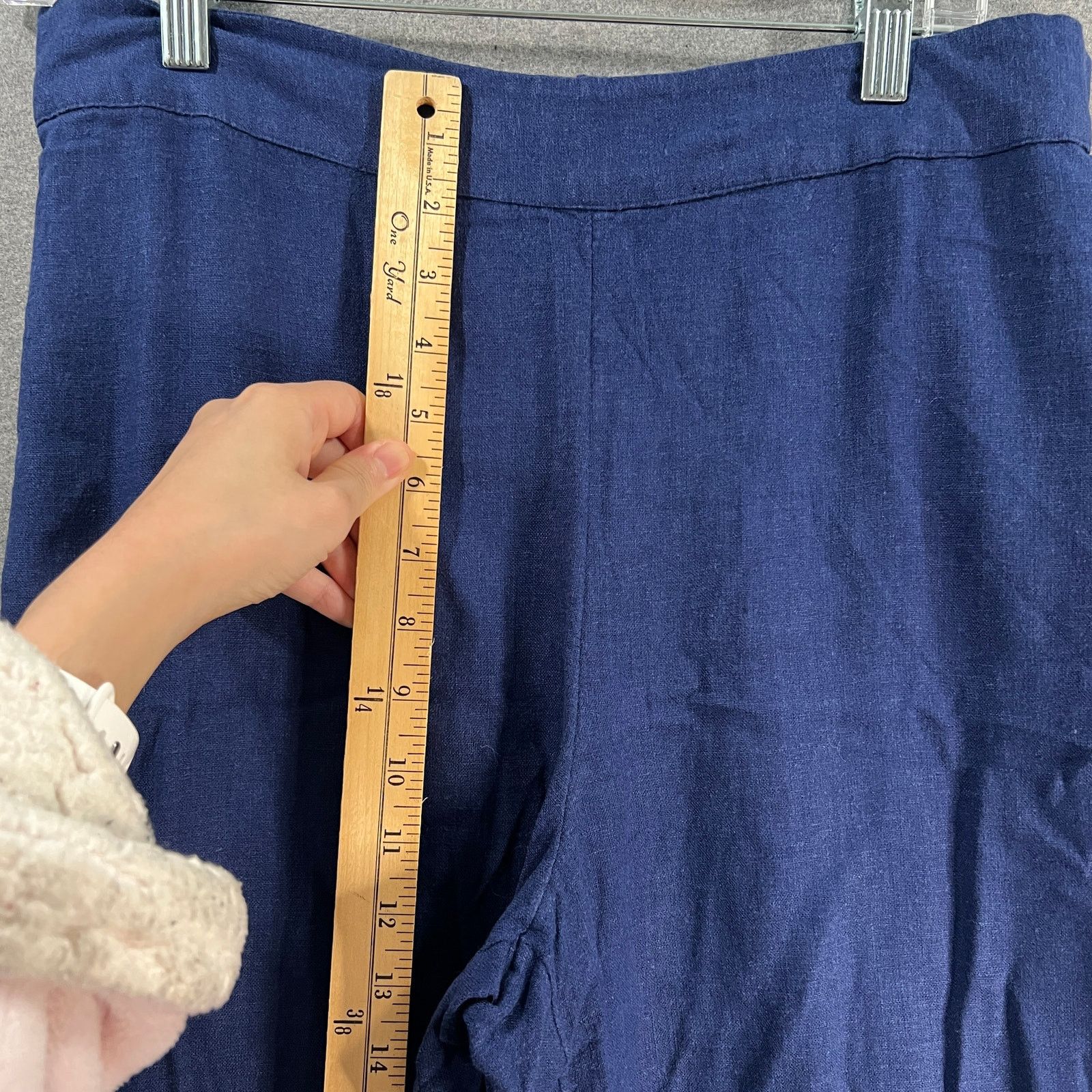Other Isaac Mizrahi LIVE! Bridgehampton Linen Blend Size 34" / US 12 / IT 48 - 8 Thumbnail