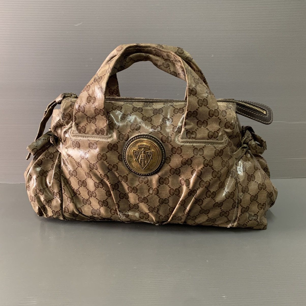 Gucci Gucci Monogram Top Handle Bag Size ONE SIZE - 1 Thumbnail