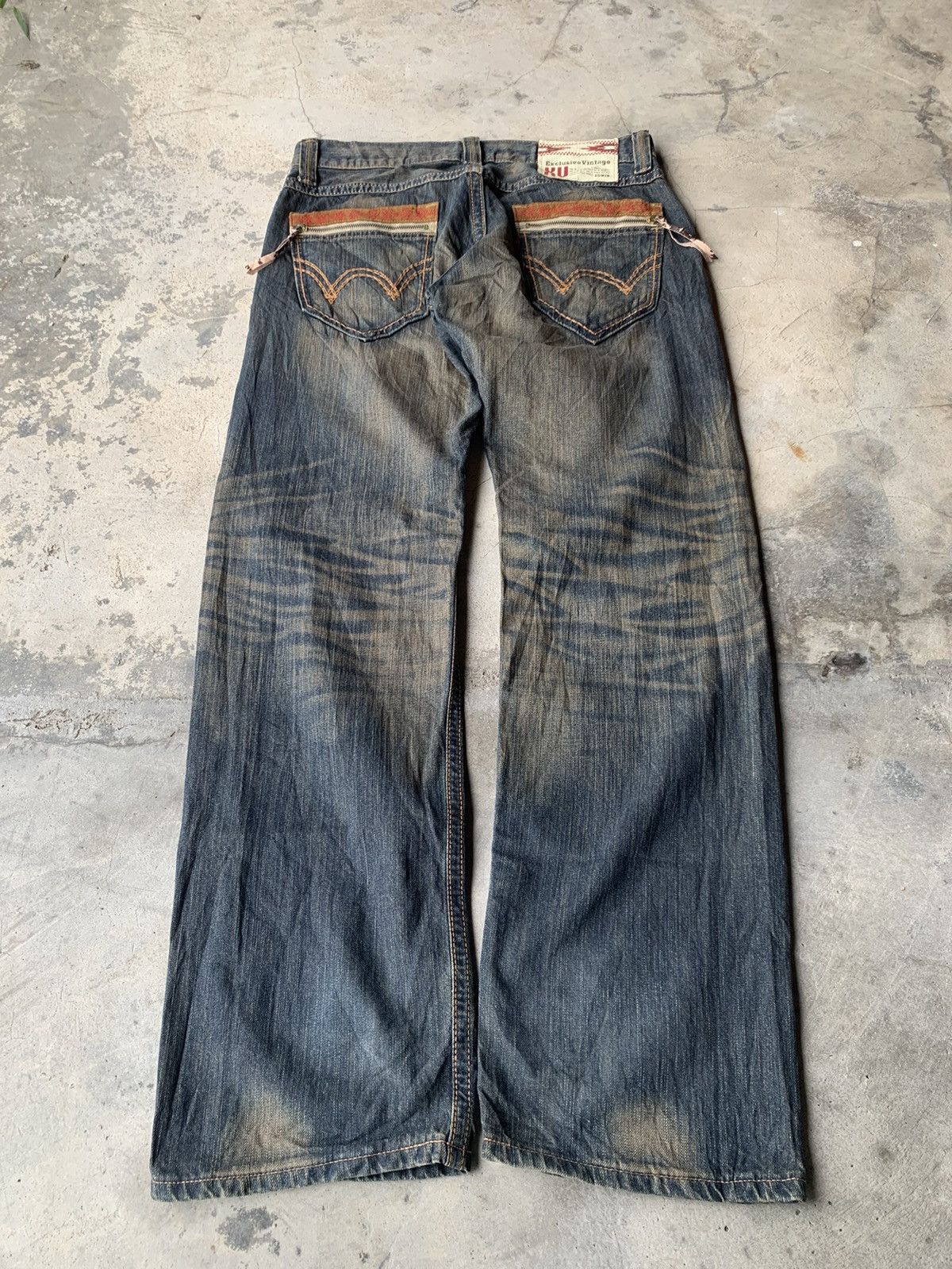 Edwin Edwin exclusive vintage muddy wash denim. Size US 34 / EU 50 - 2 Thumbnail