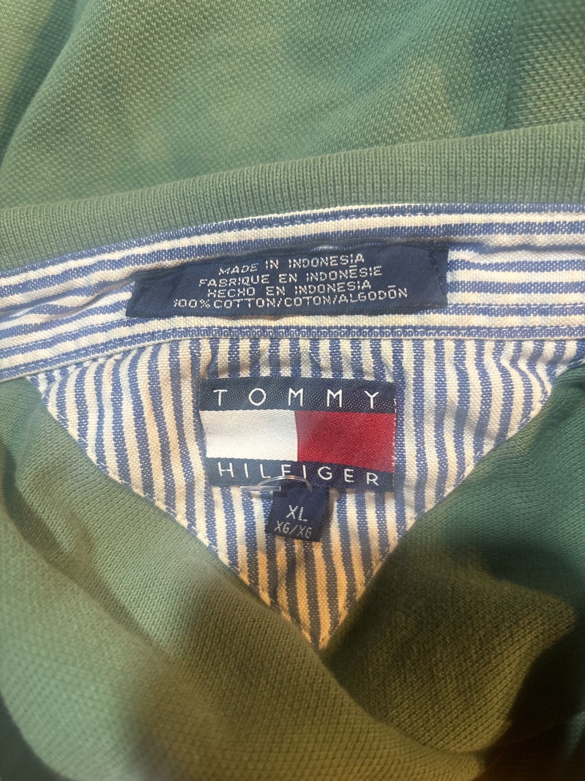Tommy Hilfiger Tommy Hilfiger Green Polo Shirt Size US XL / EU 56 / 4 - 6 Thumbnail