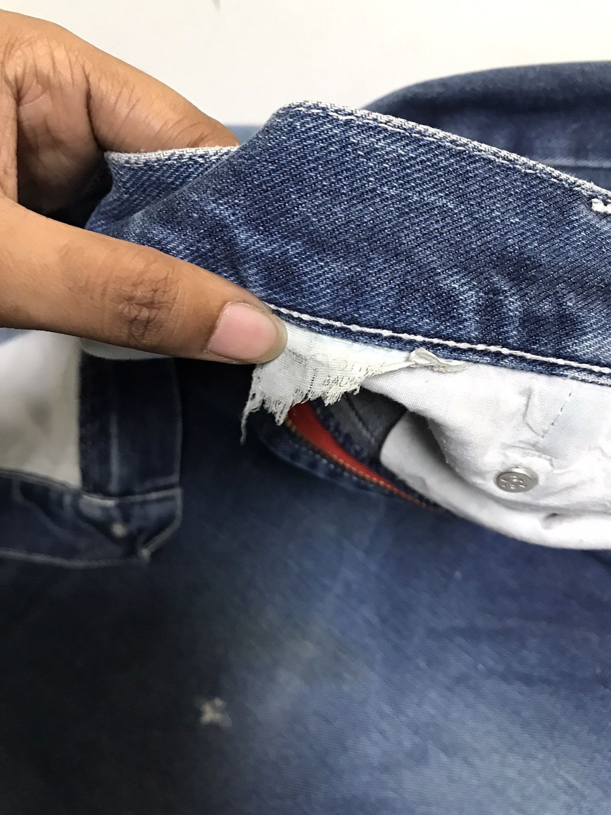 Dickies Vintage dickies big daddy damaged denim Size US 38 / EU 54 - 9 Thumbnail