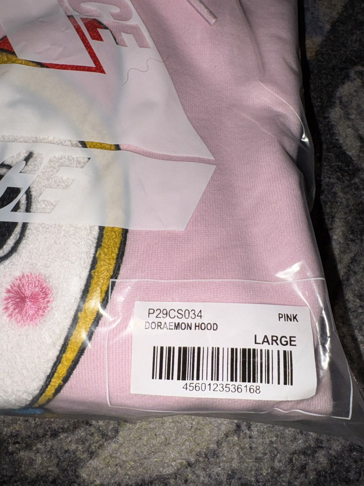 Palace Palace Doraemon Hoodie Pink Size US L / EU 52-54 / 3 - 4 Thumbnail