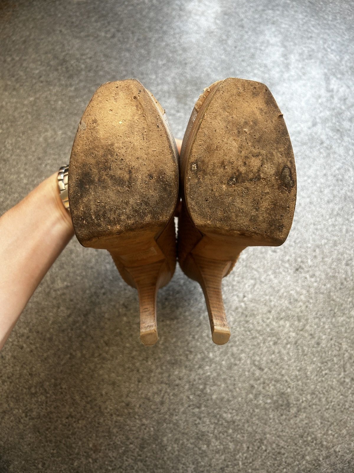 Fendi FENDI High Heels Sandals Size US 5.5 / IT 35.5 - 9 Thumbnail