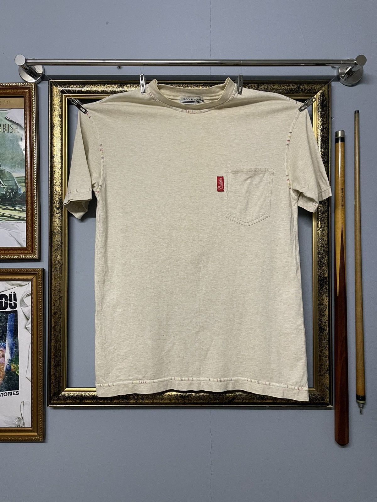 Designer × Japanese Brand × Vintage Vintage 90s Designer Nicole Club Denim Art Embroidery Faded Size US M / EU 48-50 / 2 - 6 Thumbnail