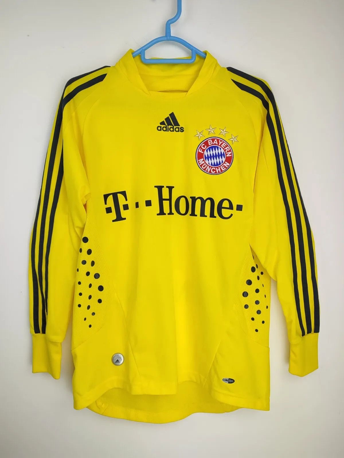 Adidas 2008-09 FC Bayern Munich GOALKEEPER #1RENSING FOOTBALL Kit Size US L / EU 52-54 / 3 - 1 Thumbnail